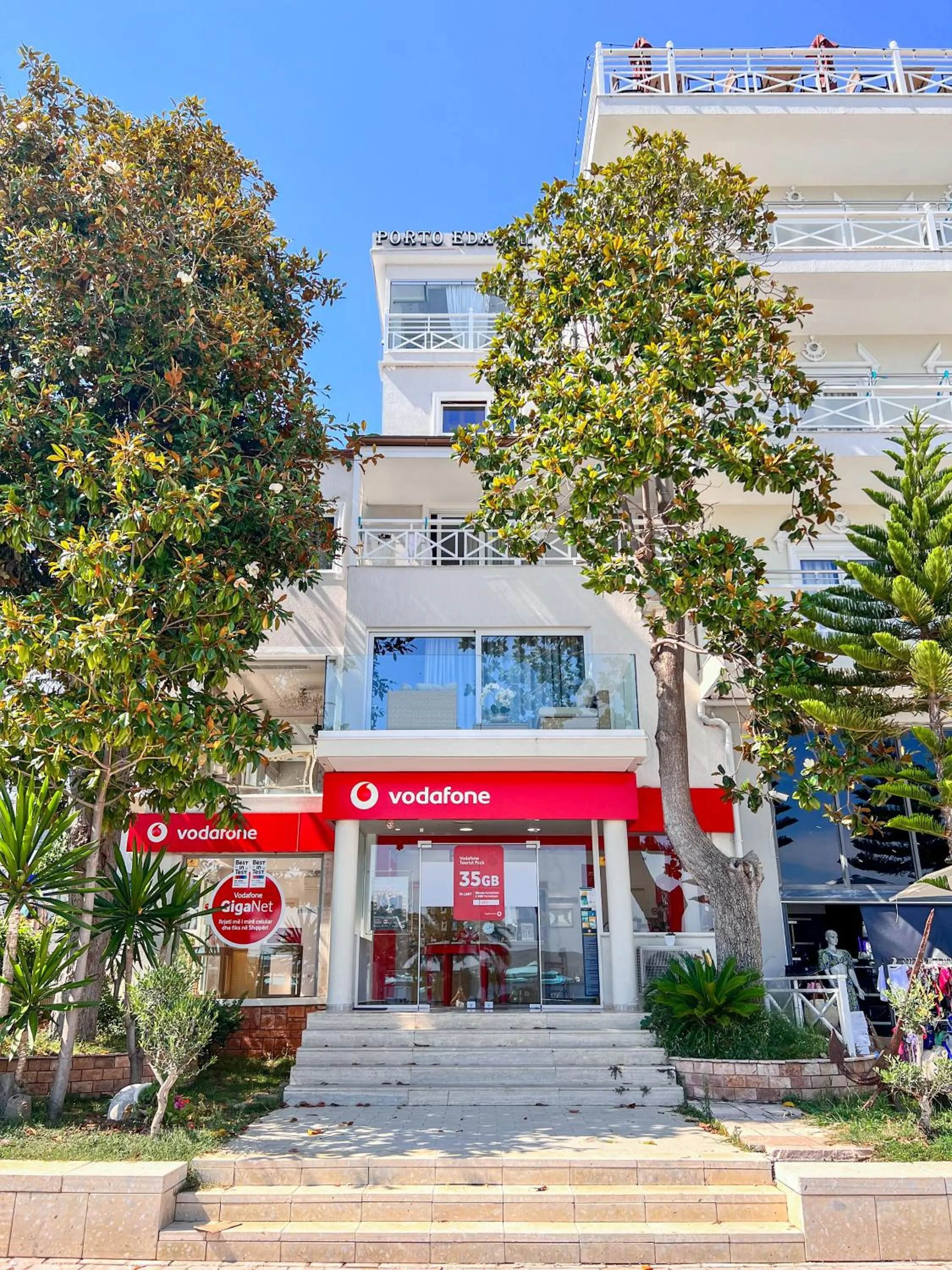 Property building in Porto Eda Hotel