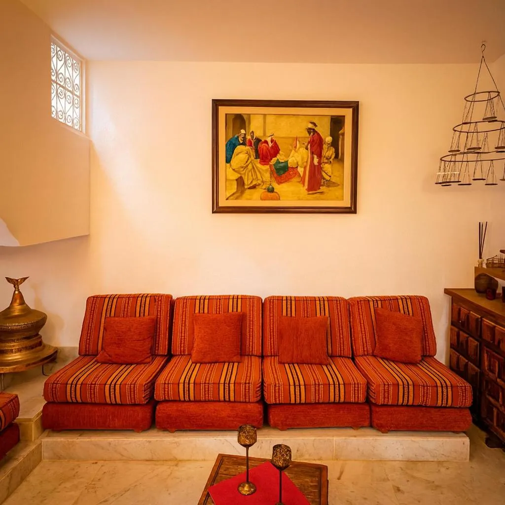 Living room in Dar Benti