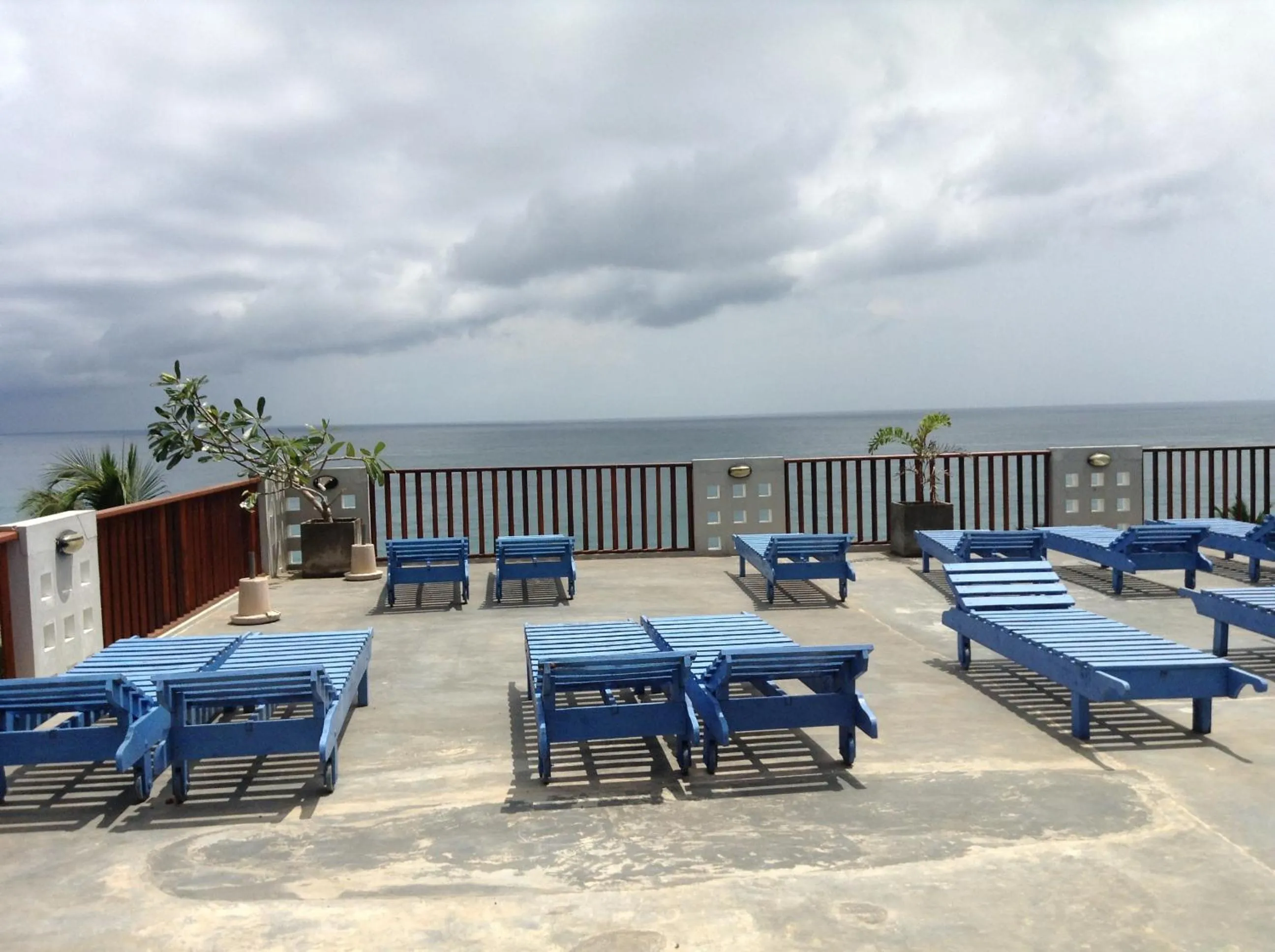 Patio in Hotel Silan Mo