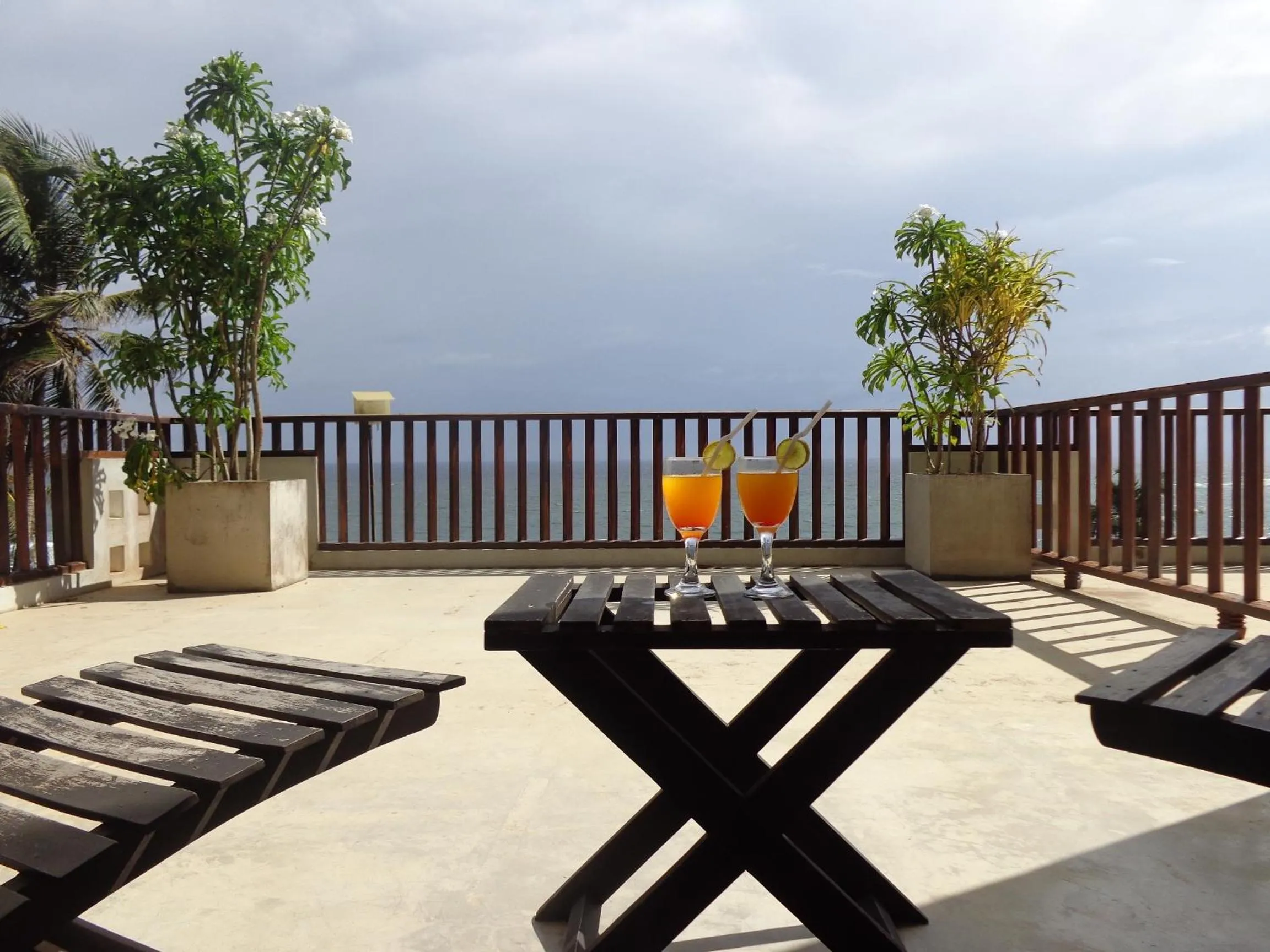 Patio in Hotel Silan Mo