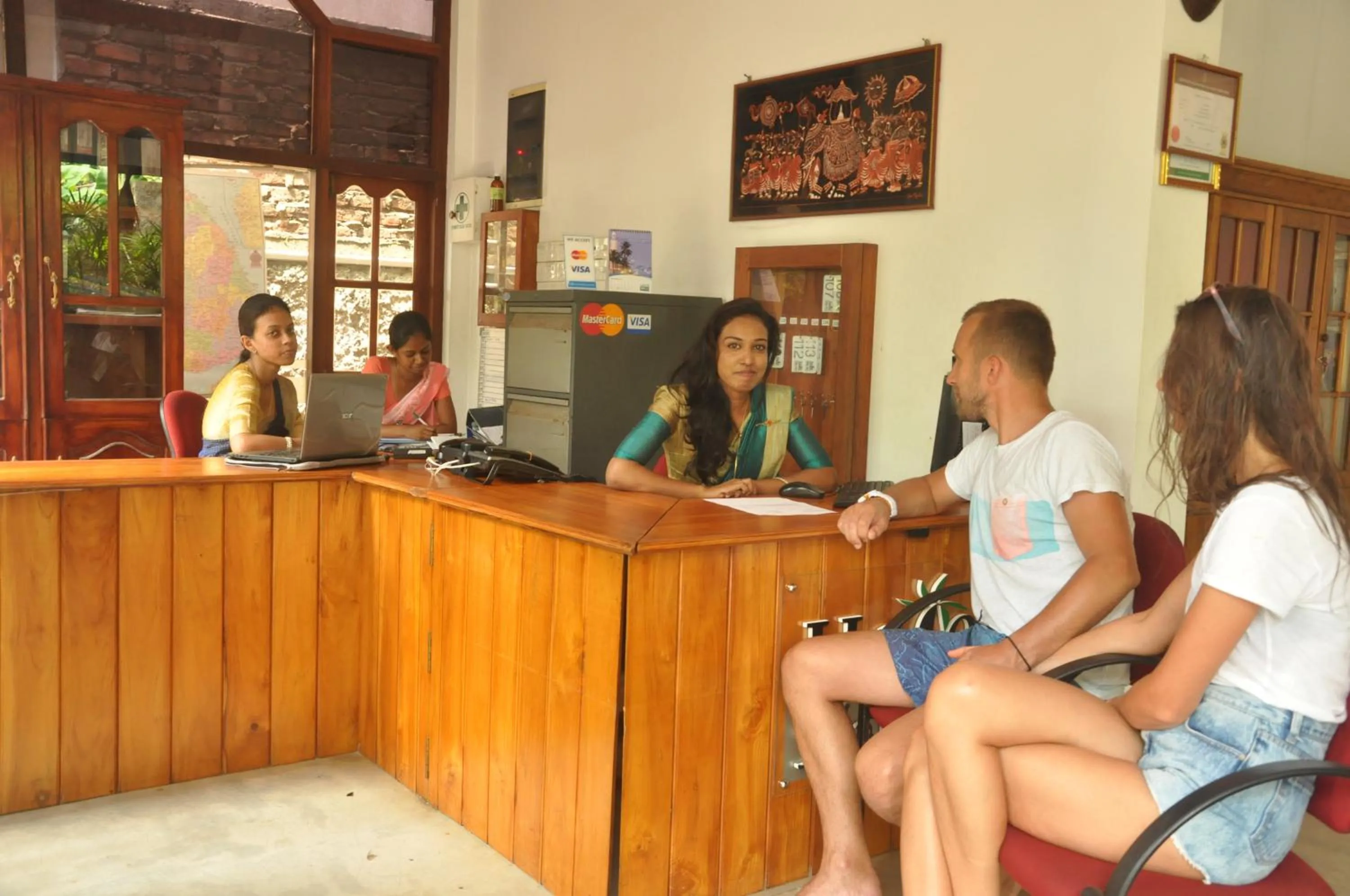 Staff in Hotel Silan Mo