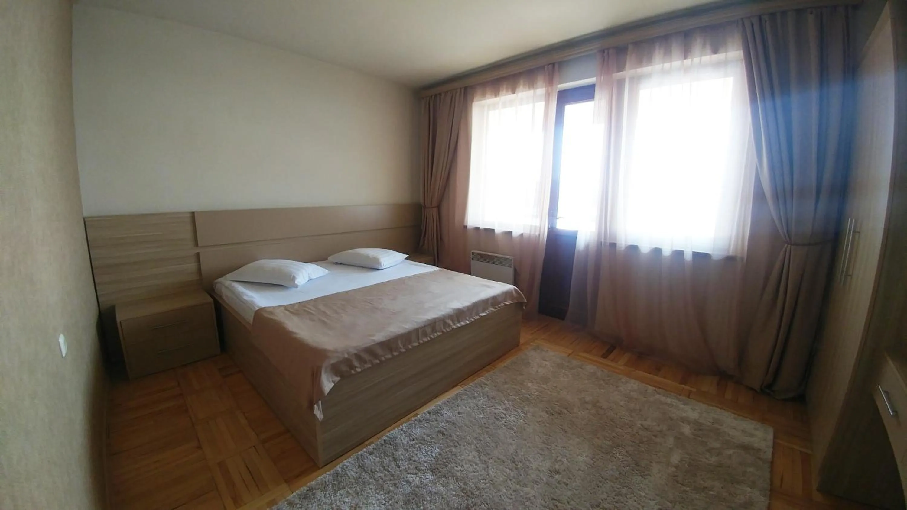 Bed in Cross Resort Hotel