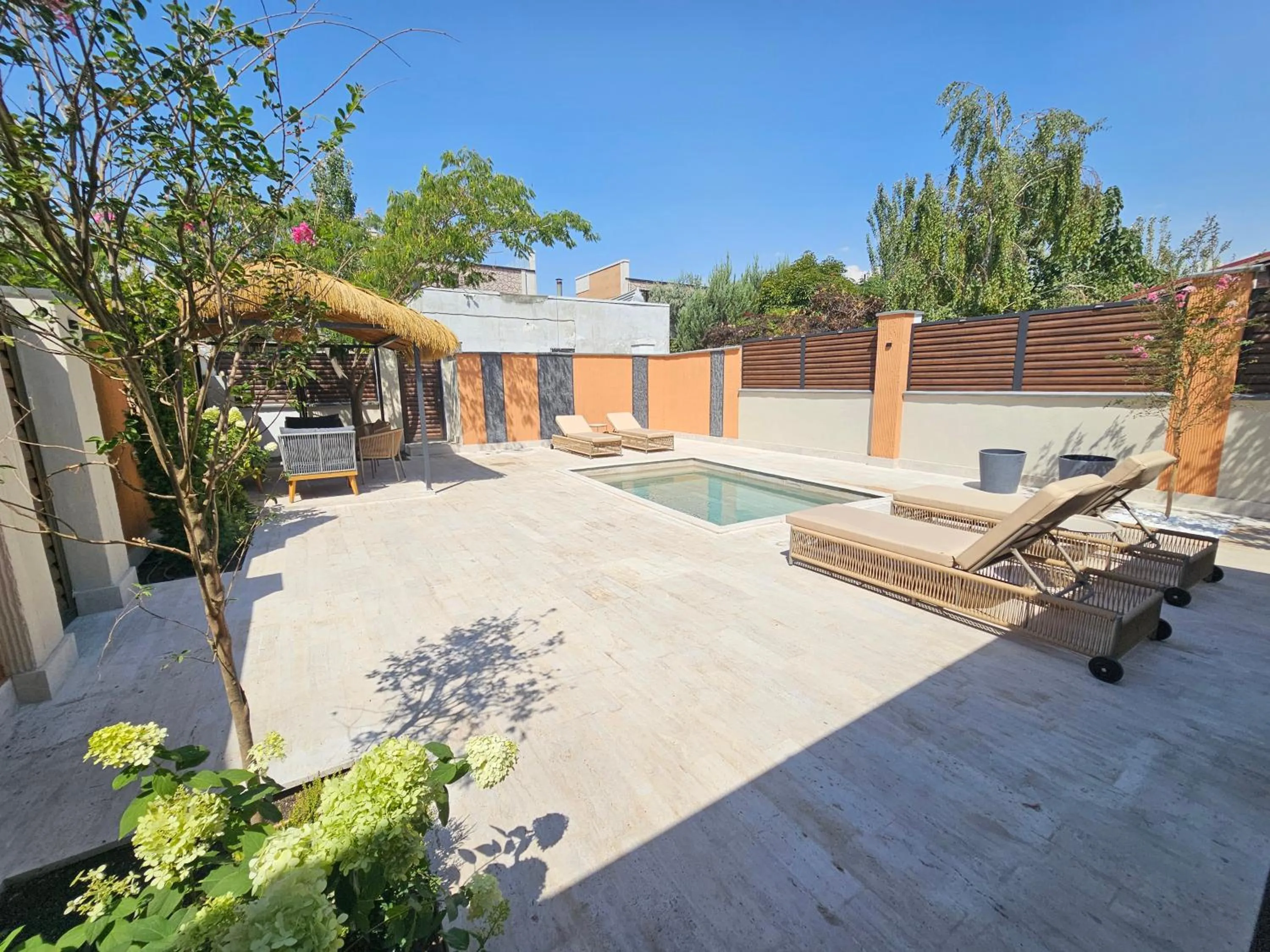 Patio in Cross Resort Hotel