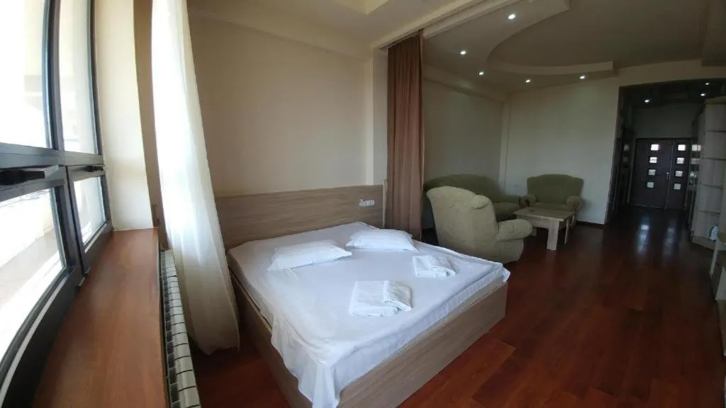 Photo of the whole room, Bed in Cross Resort Hotel