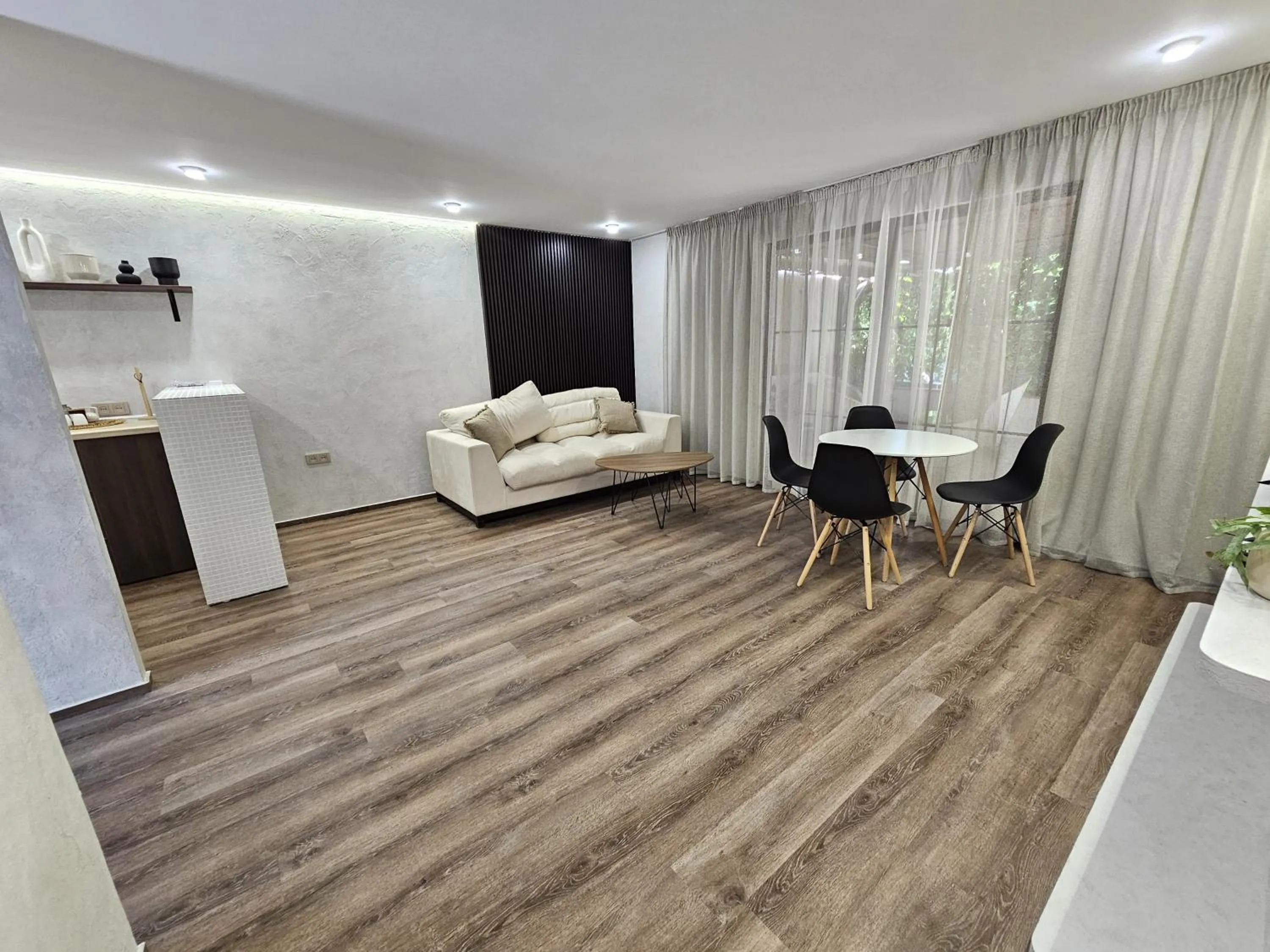 Kitchen or kitchenette in Cross Resort Hotel