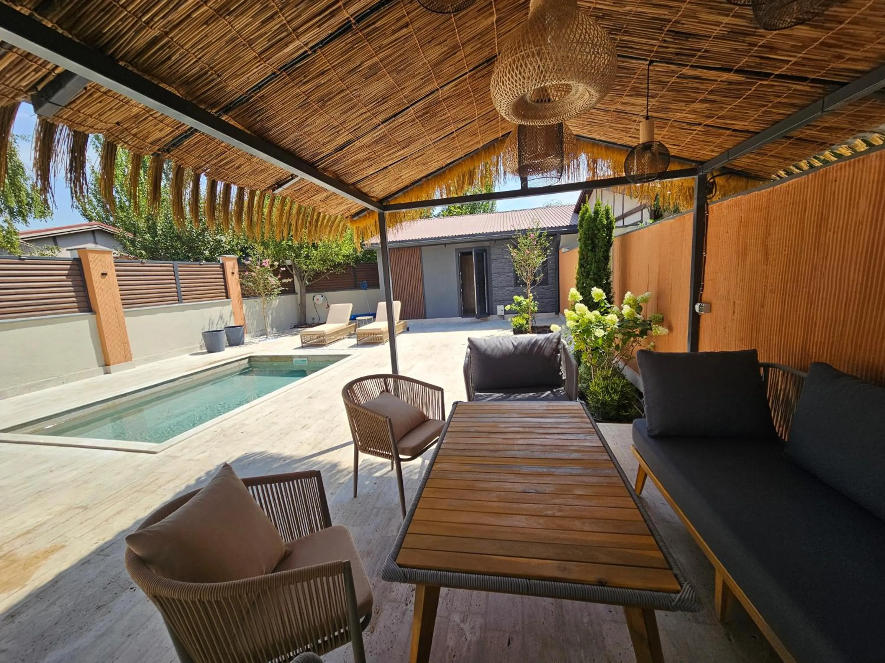 Patio in Cross Resort Hotel