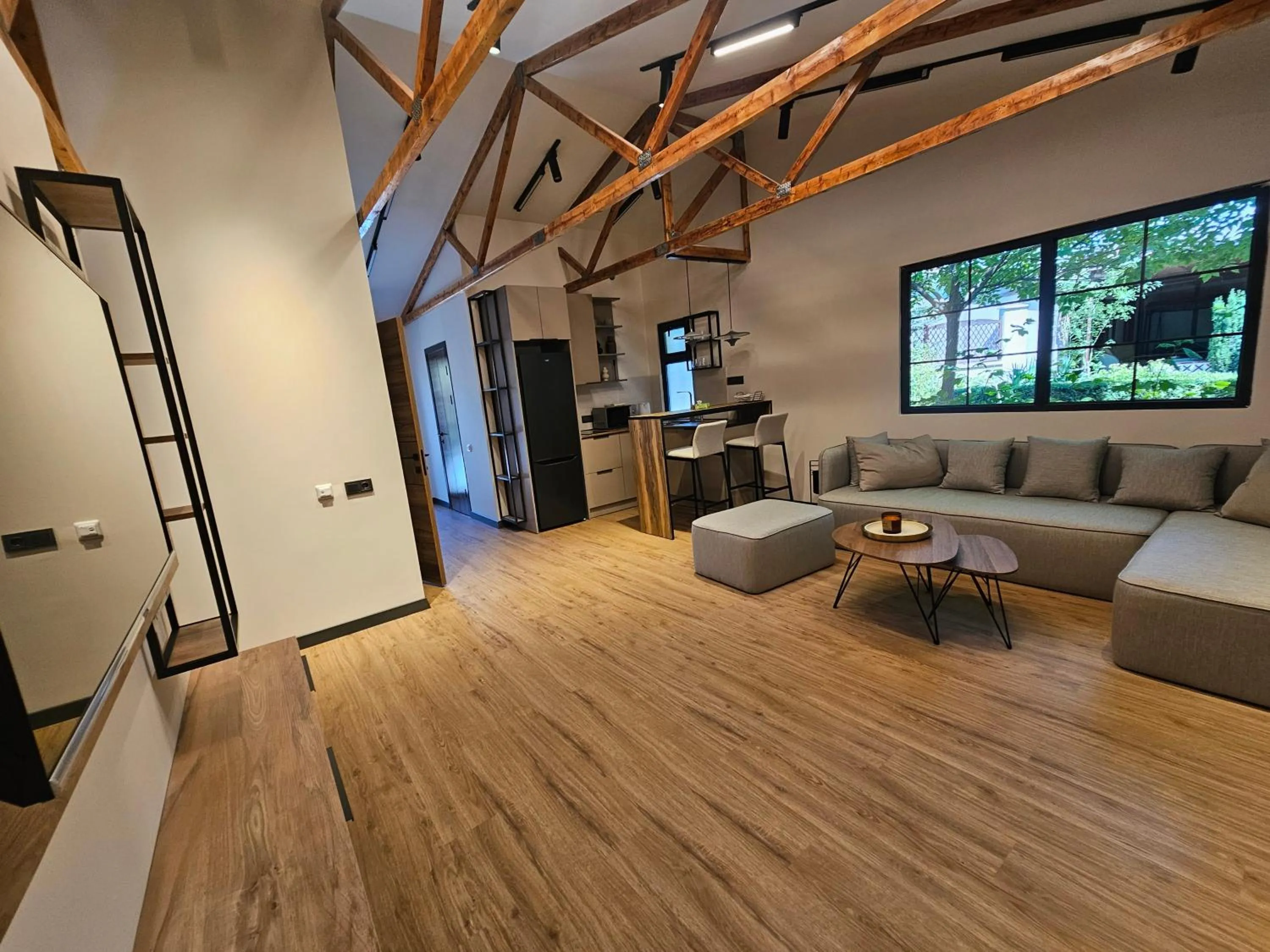 Living room in Cross Resort Hotel