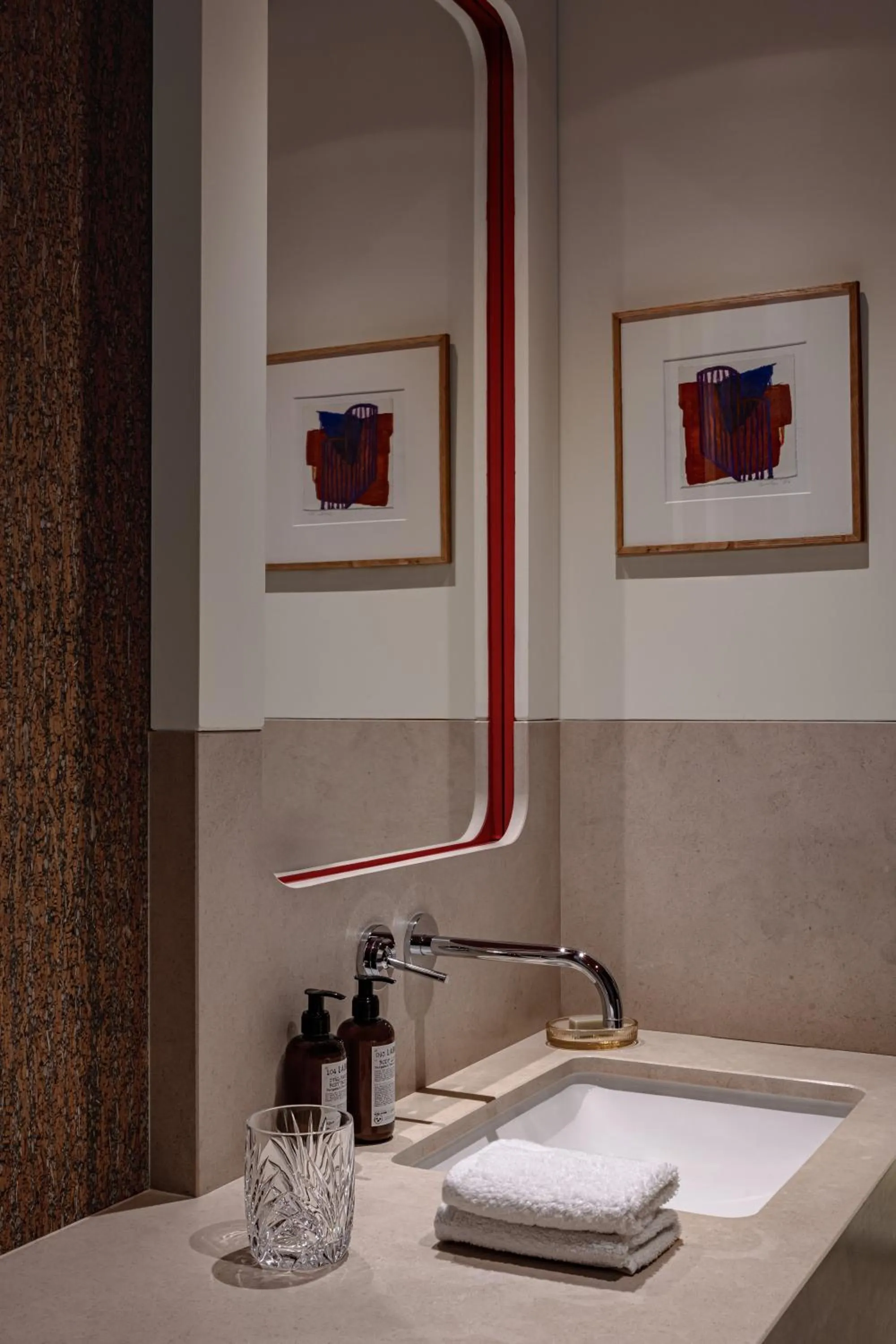 Bathroom in Experimental Marais