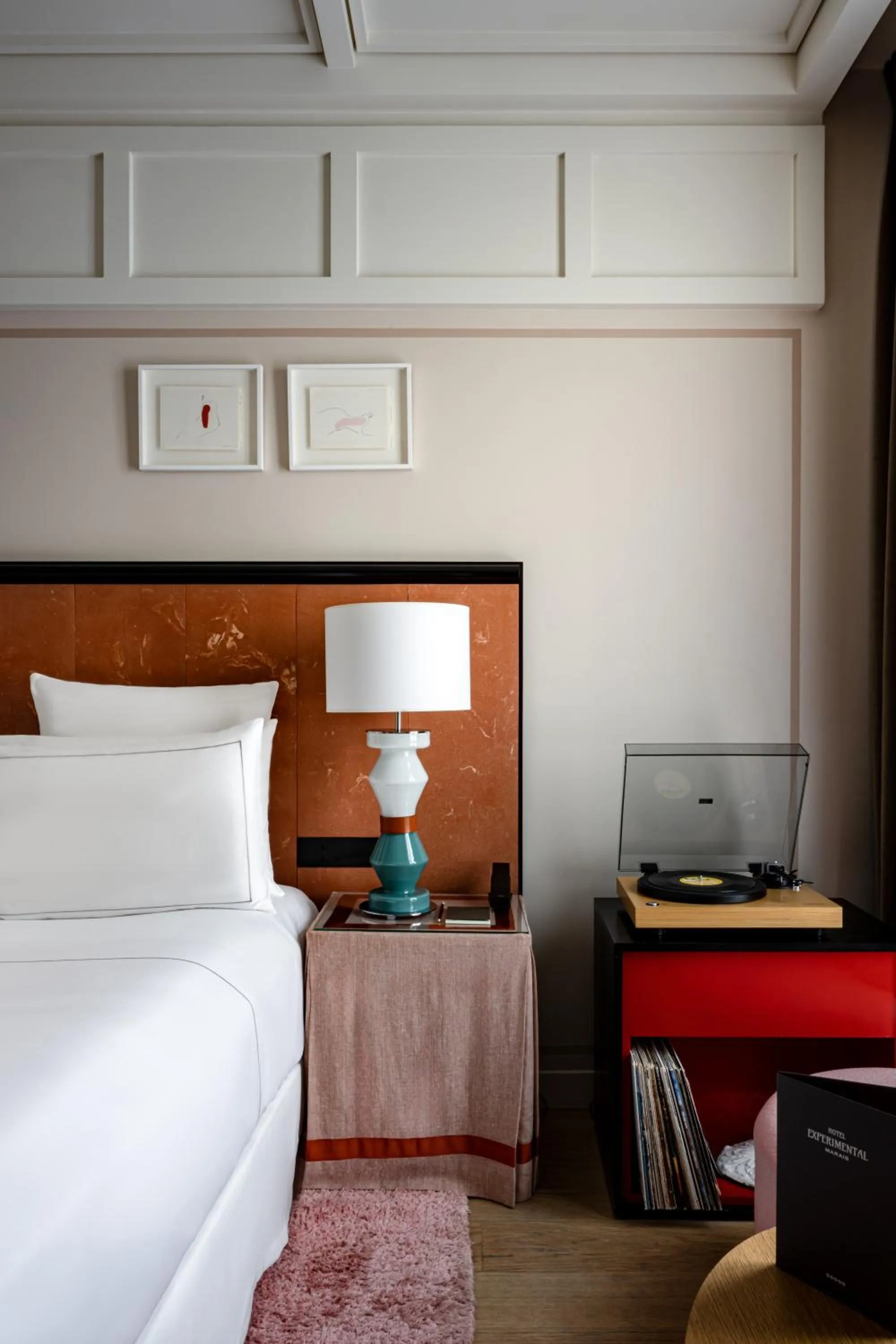 Bedroom, Bed in Experimental Marais