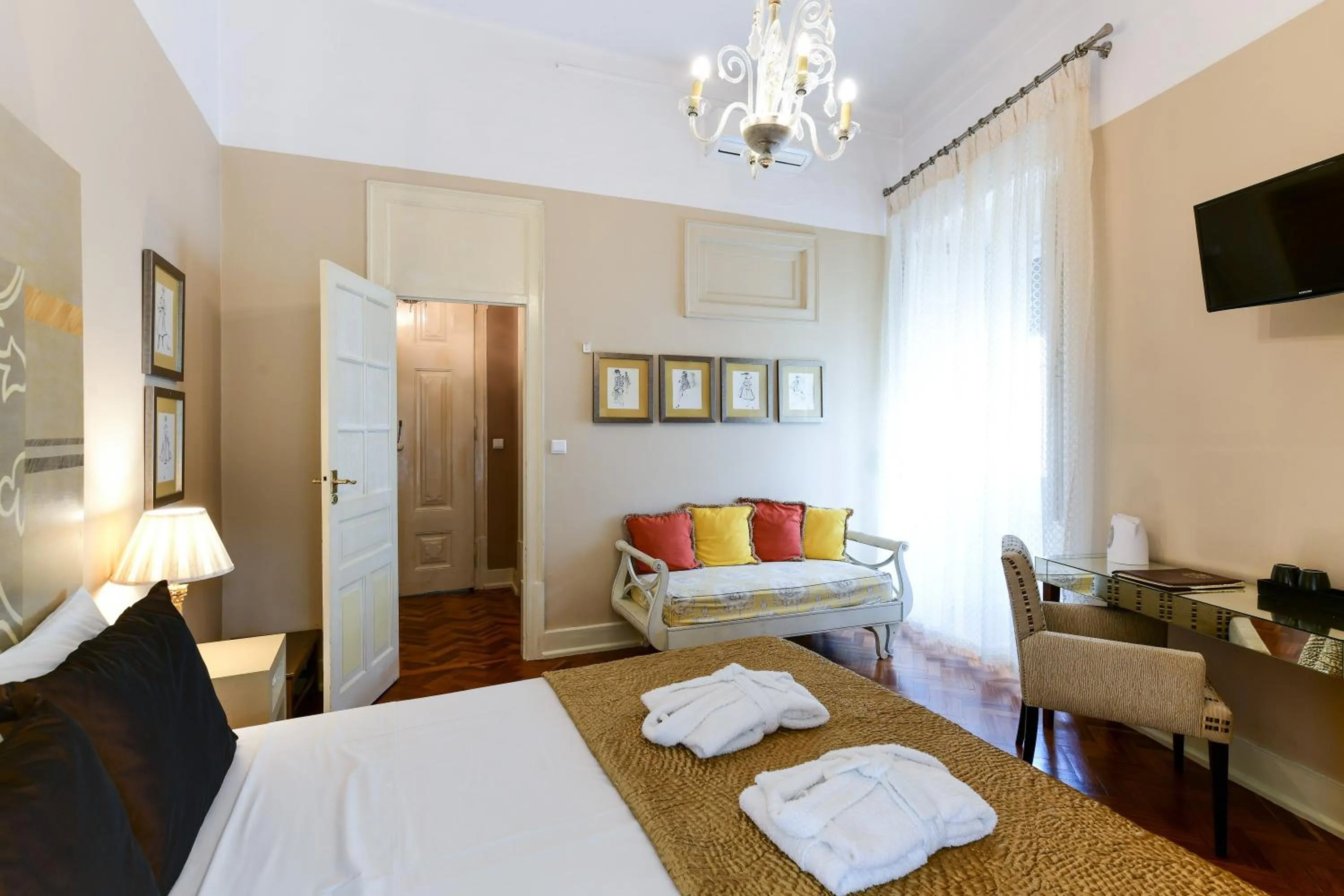 Bedroom, Bed in Casa de Sao Mamede Hotel