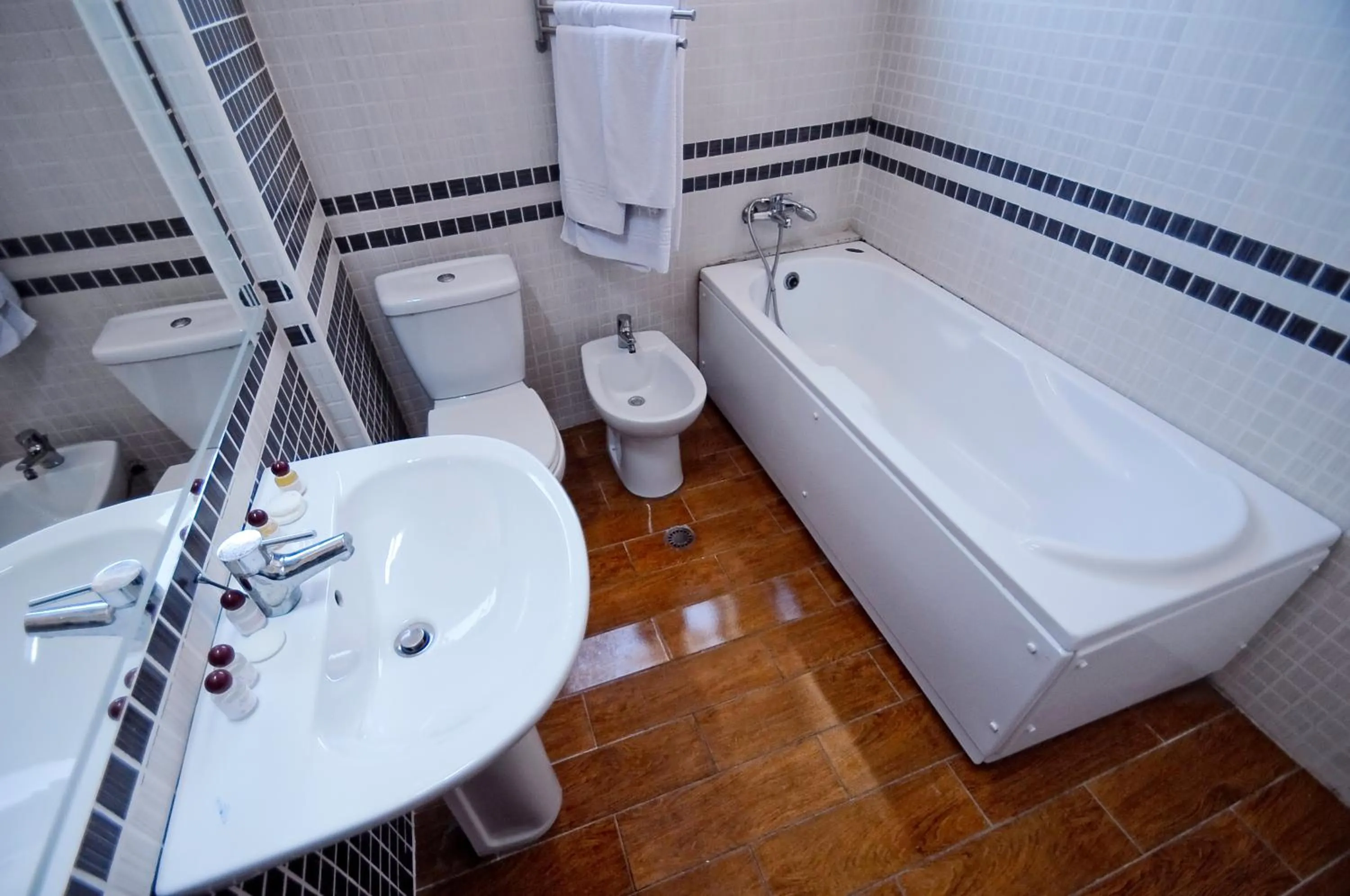 Bathroom in Hotel Lubjana