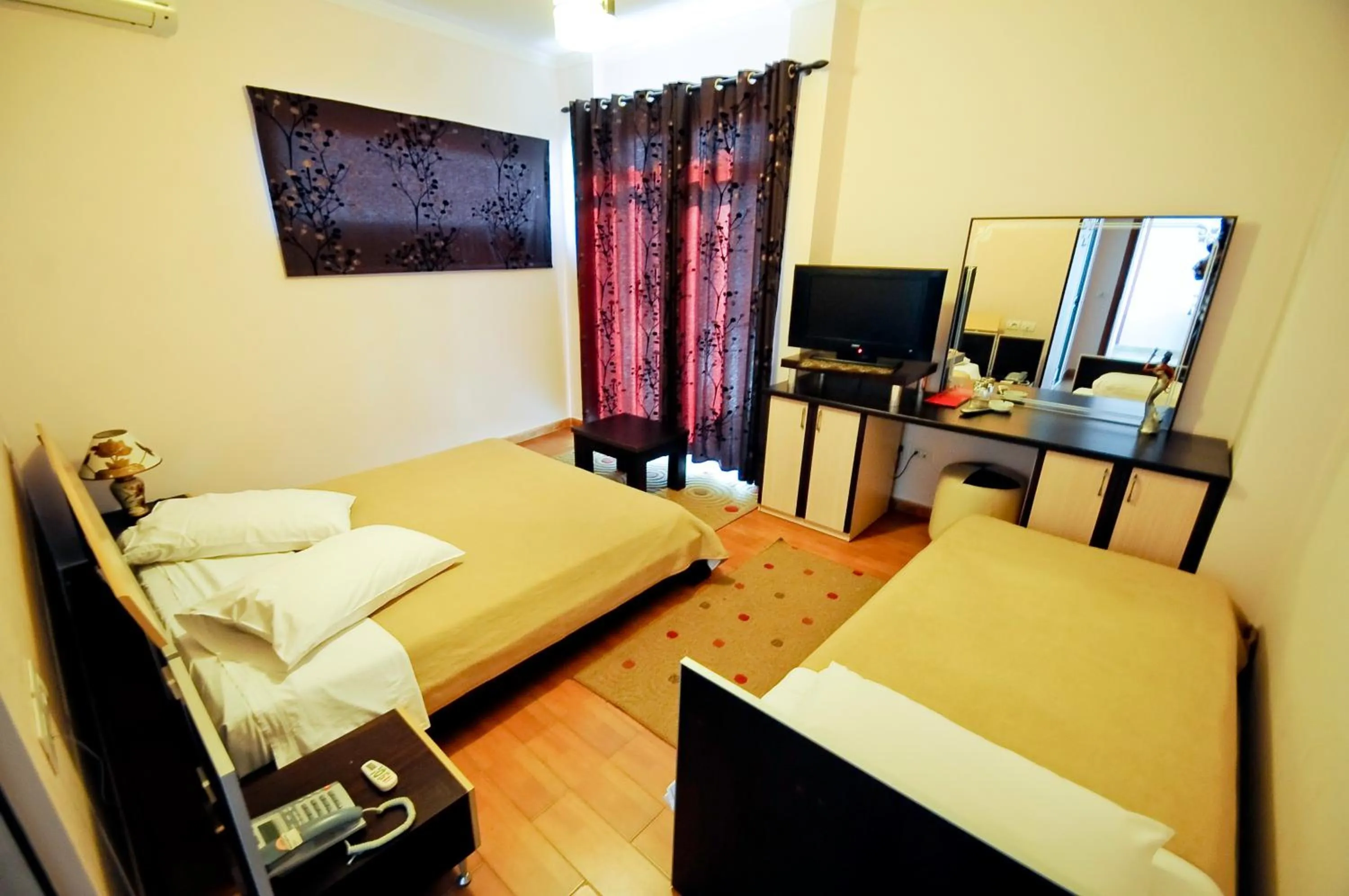 Photo of the whole room, Bed in Hotel Lubjana