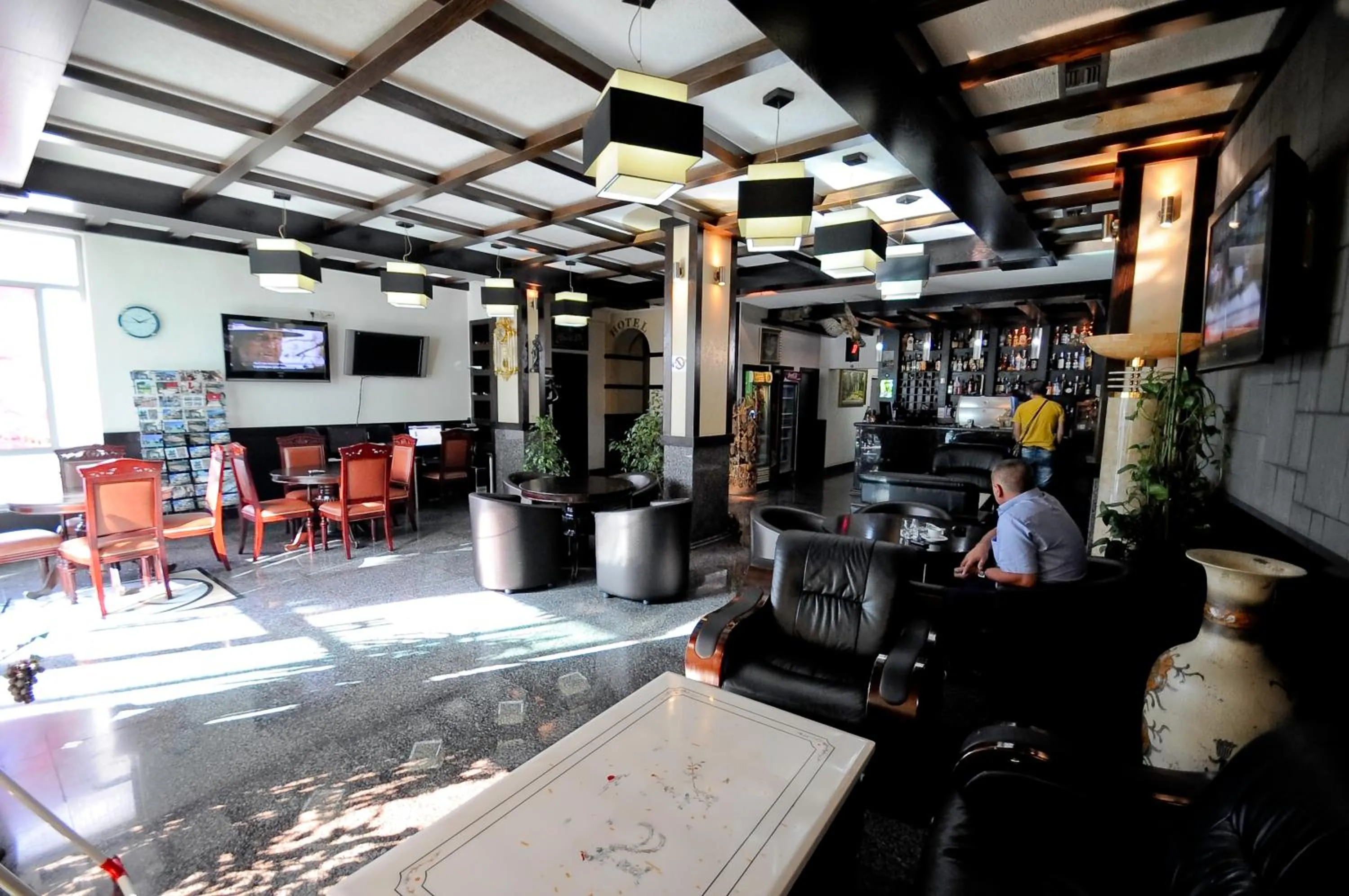 Lobby or reception in Hotel Lubjana