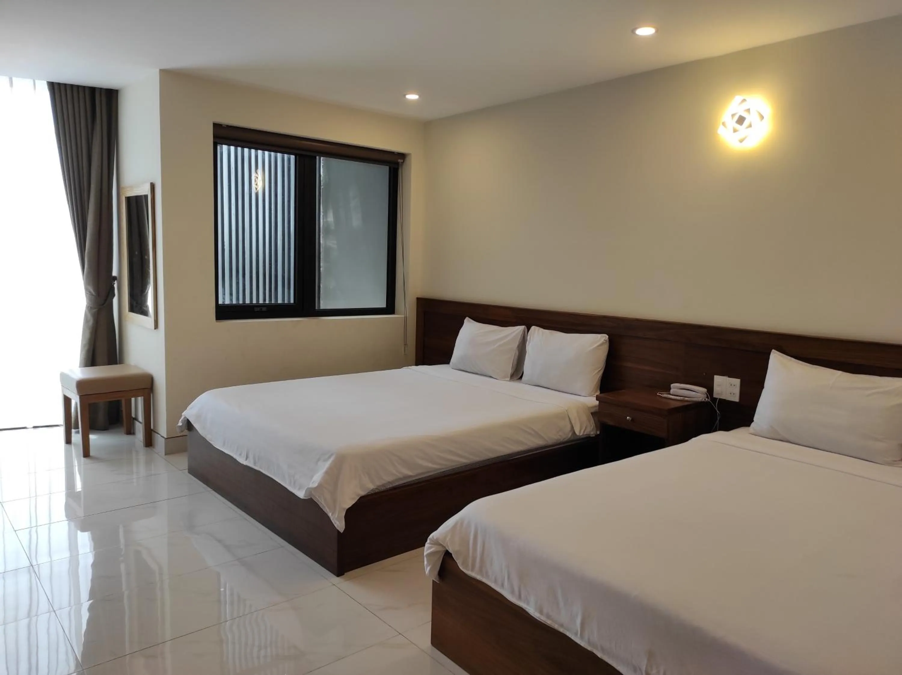 Bed in HỒNG HẢI 2 HOTEL