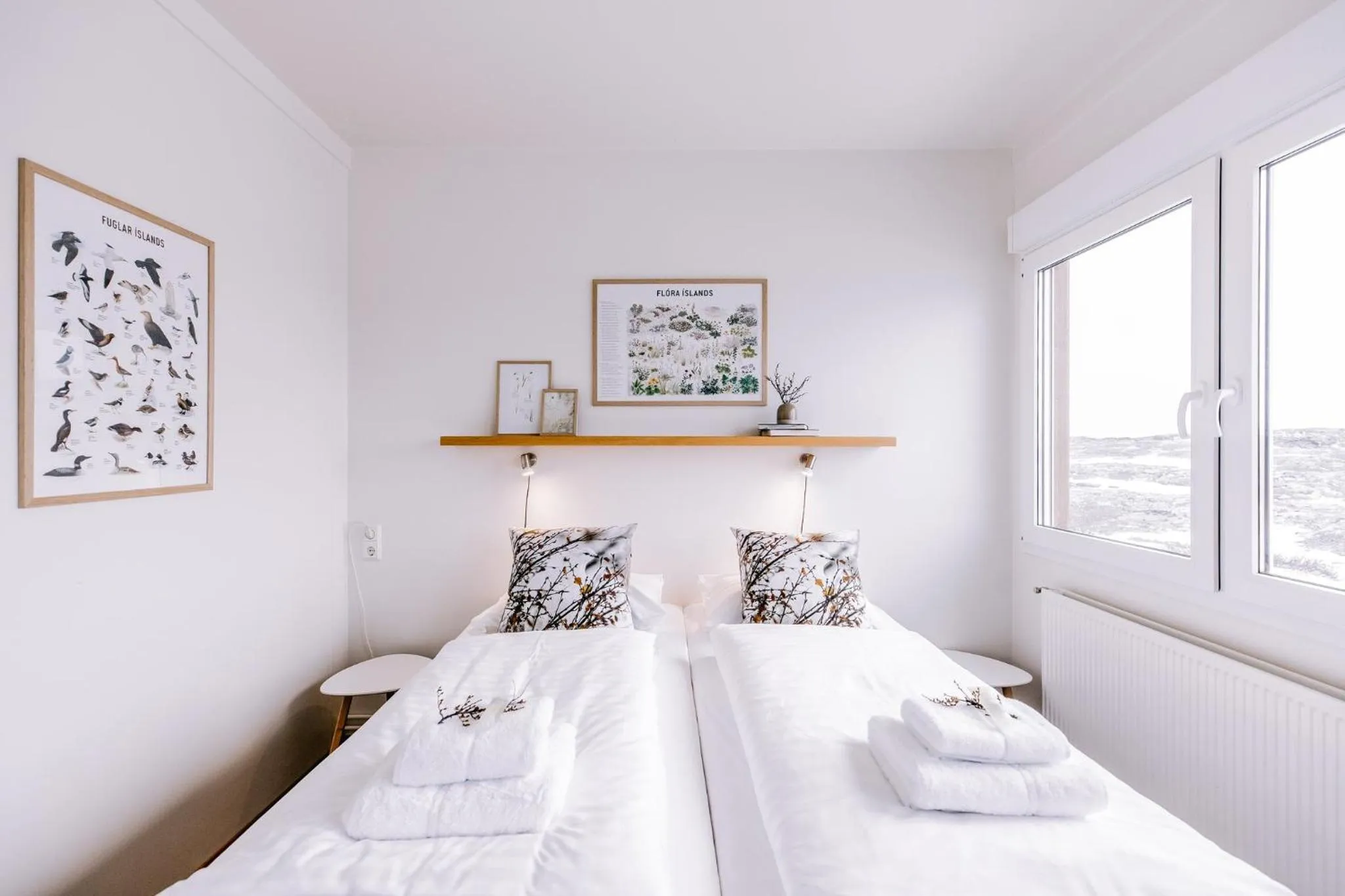 Bedroom, Bed in Hlid Bed and Breakfast