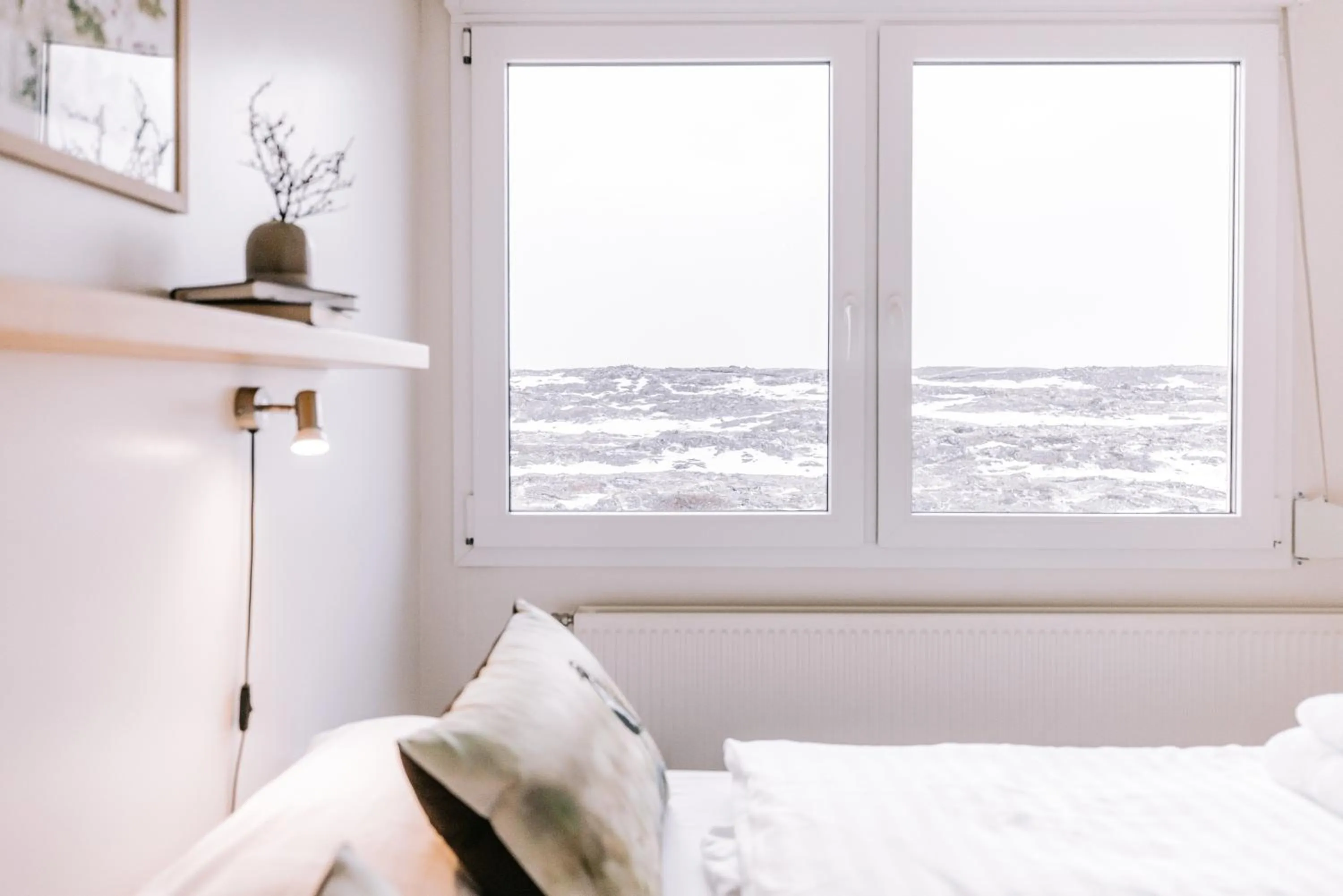 Bedroom, Bed in Hlid Bed and Breakfast