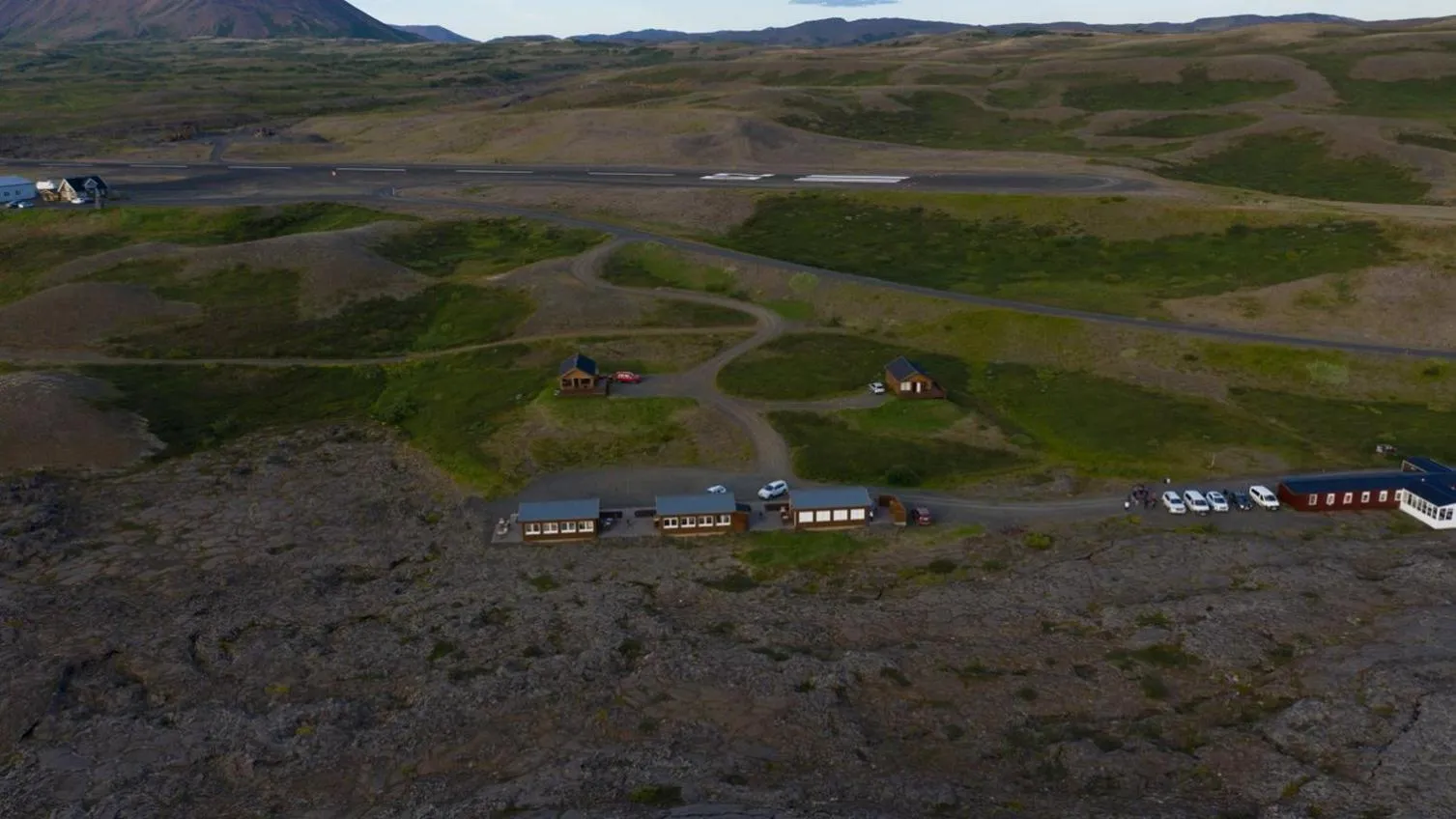 Property building in Hlid Bed and Breakfast