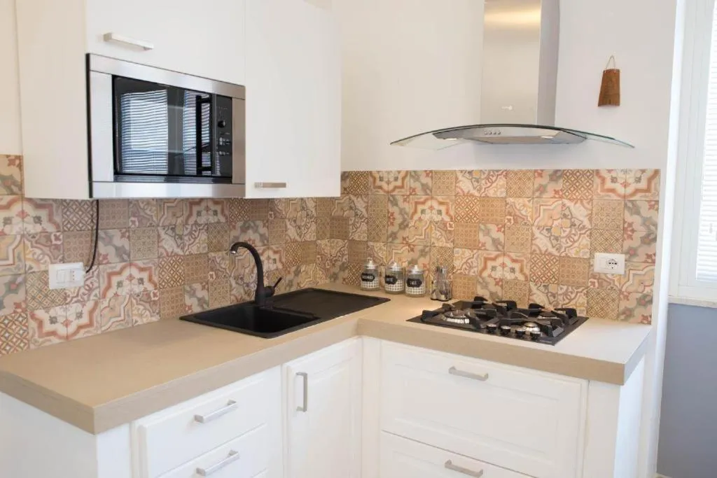 Kitchen or kitchenette in Casa Vacanze Belvedere