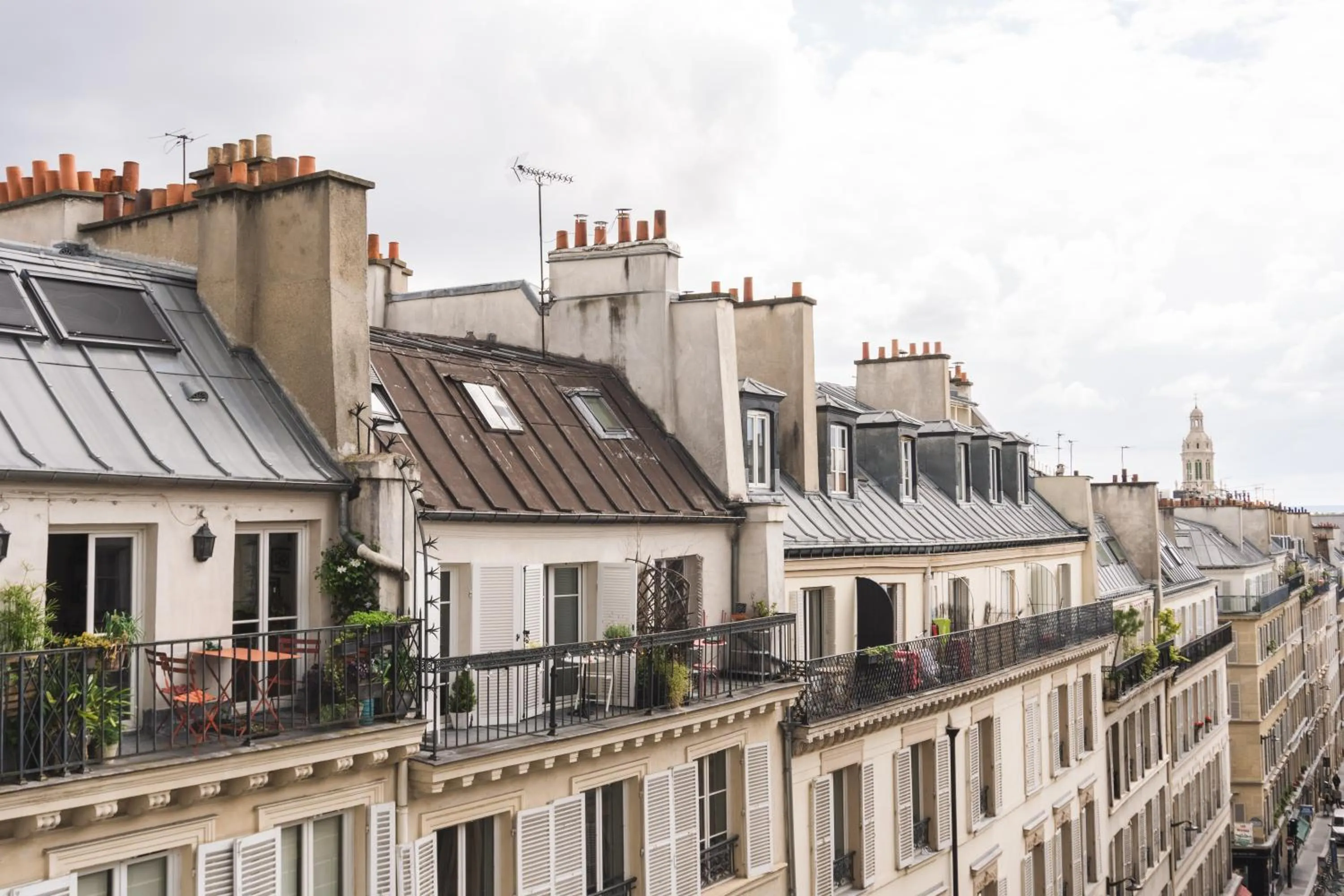 Balcony/Terrace in Hôtel Maison Pigalle