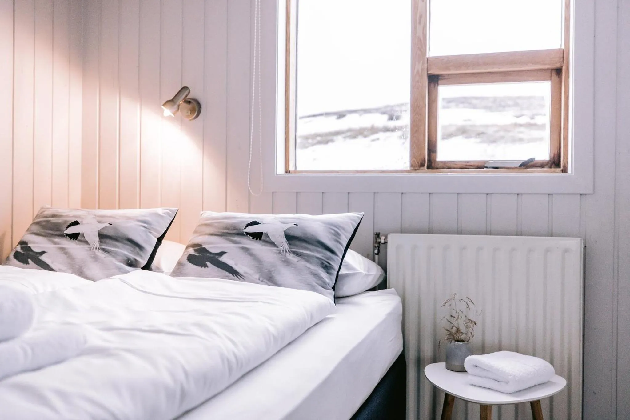 Bedroom, Bed in Hlid Cottages