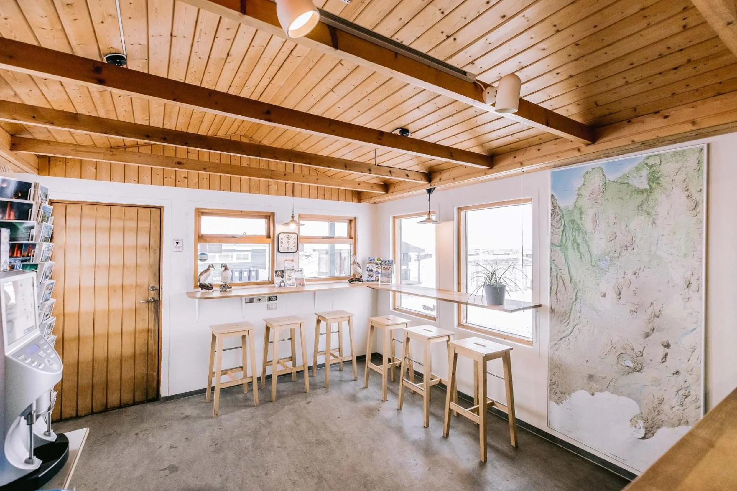 Lobby or reception in Hlid Cottages