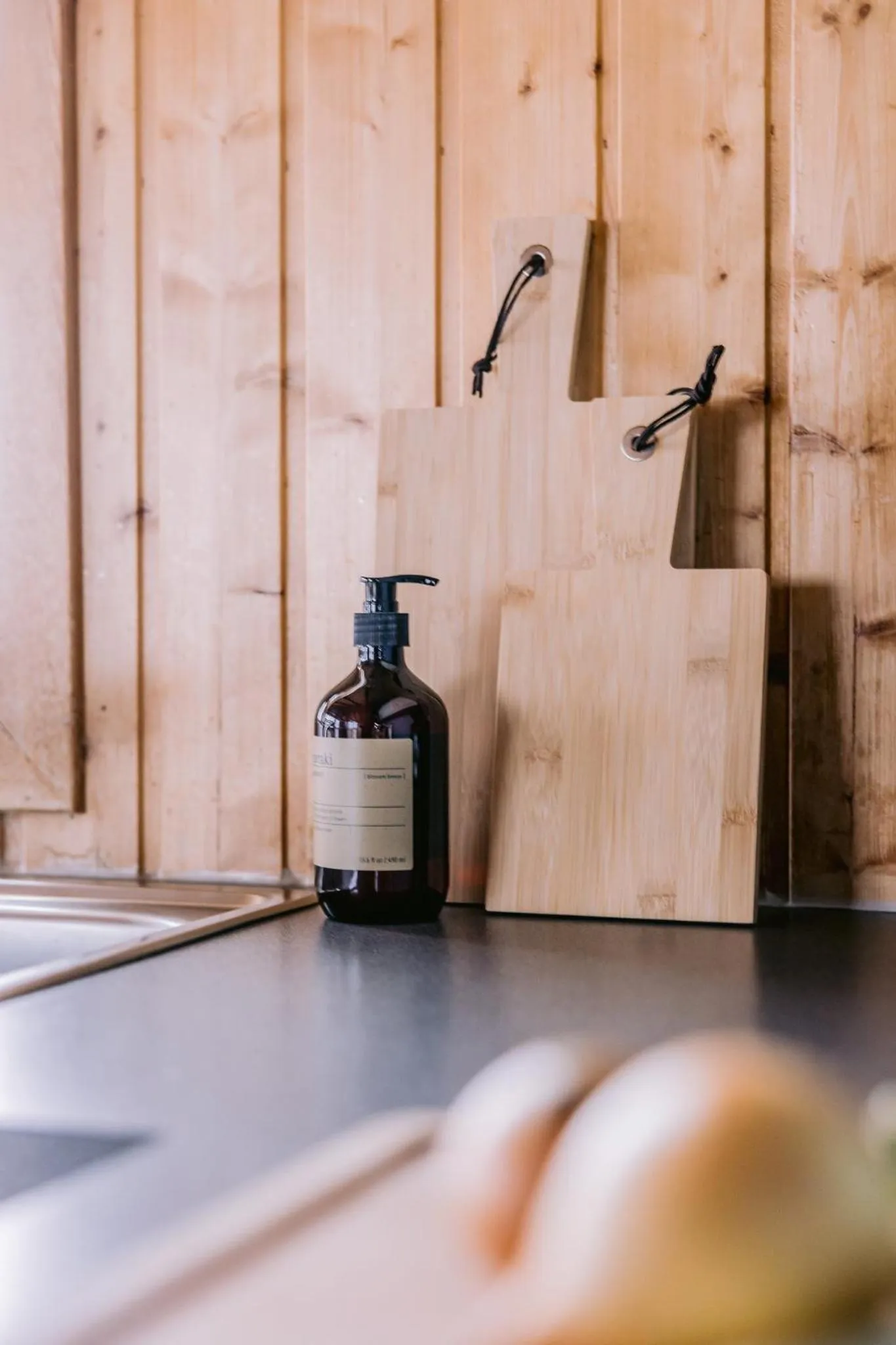 Kitchen or kitchenette in Hlid Cottages