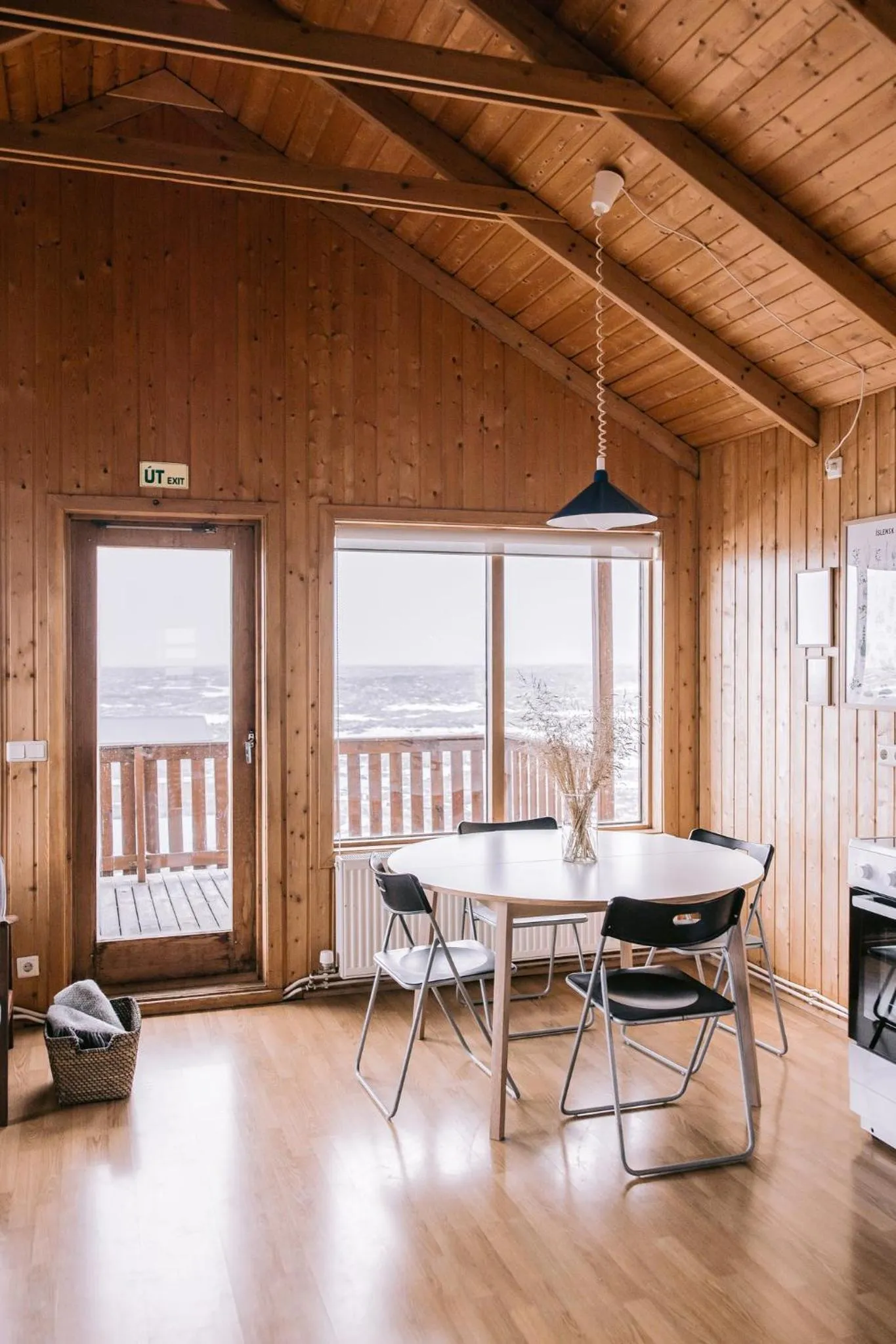 Living room in Hlid Cottages