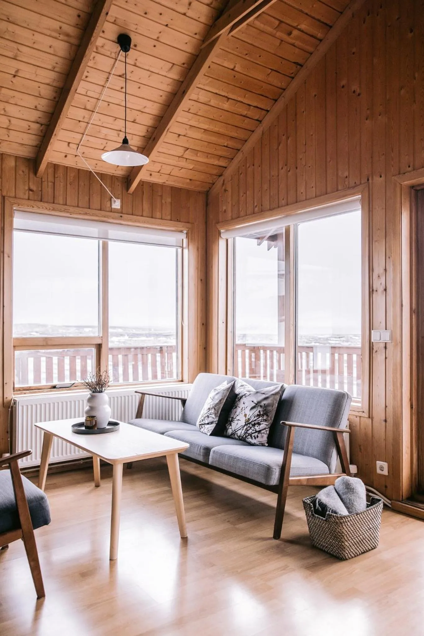 Living room in Hlid Cottages