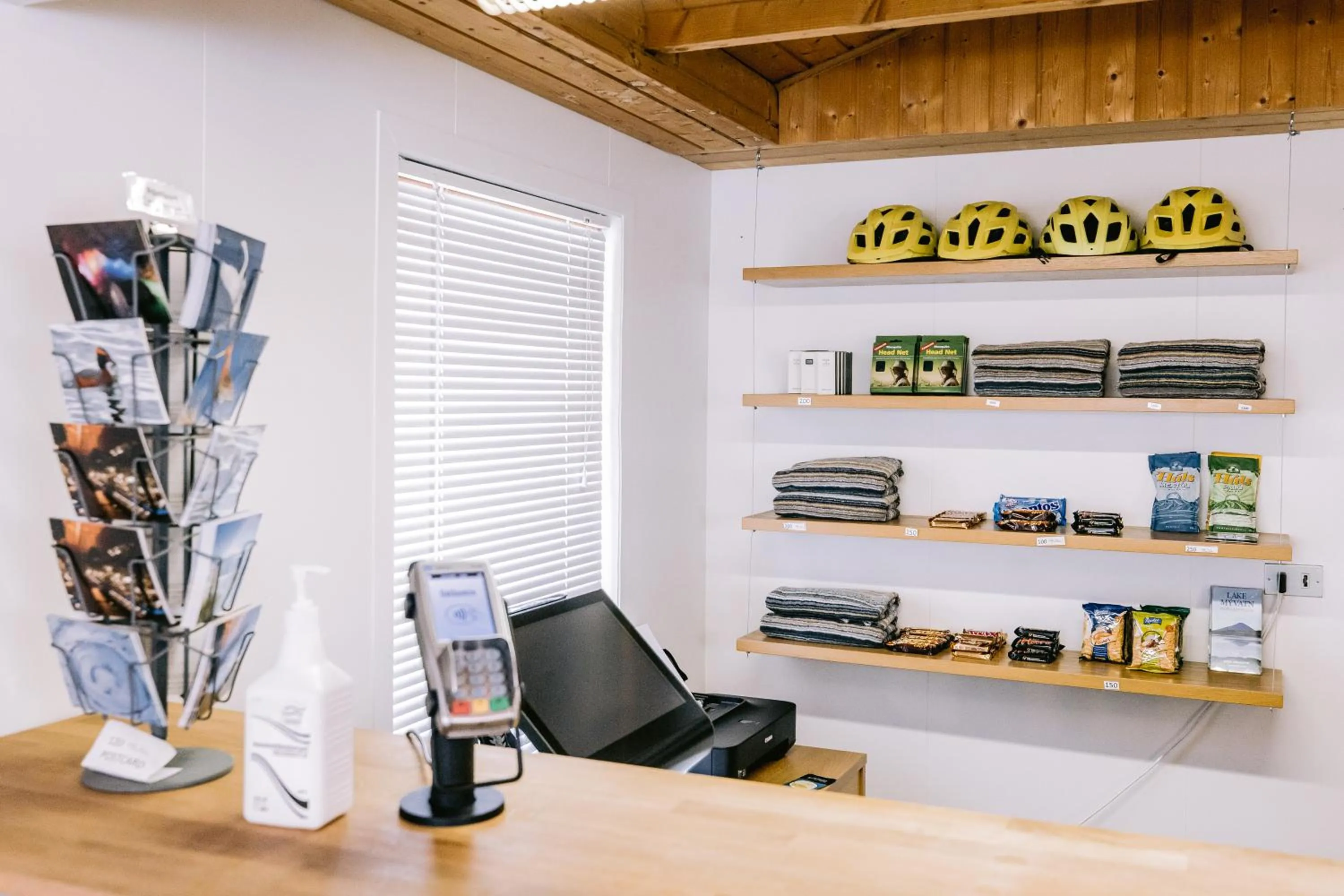 Lobby or reception in Hlid Cottages