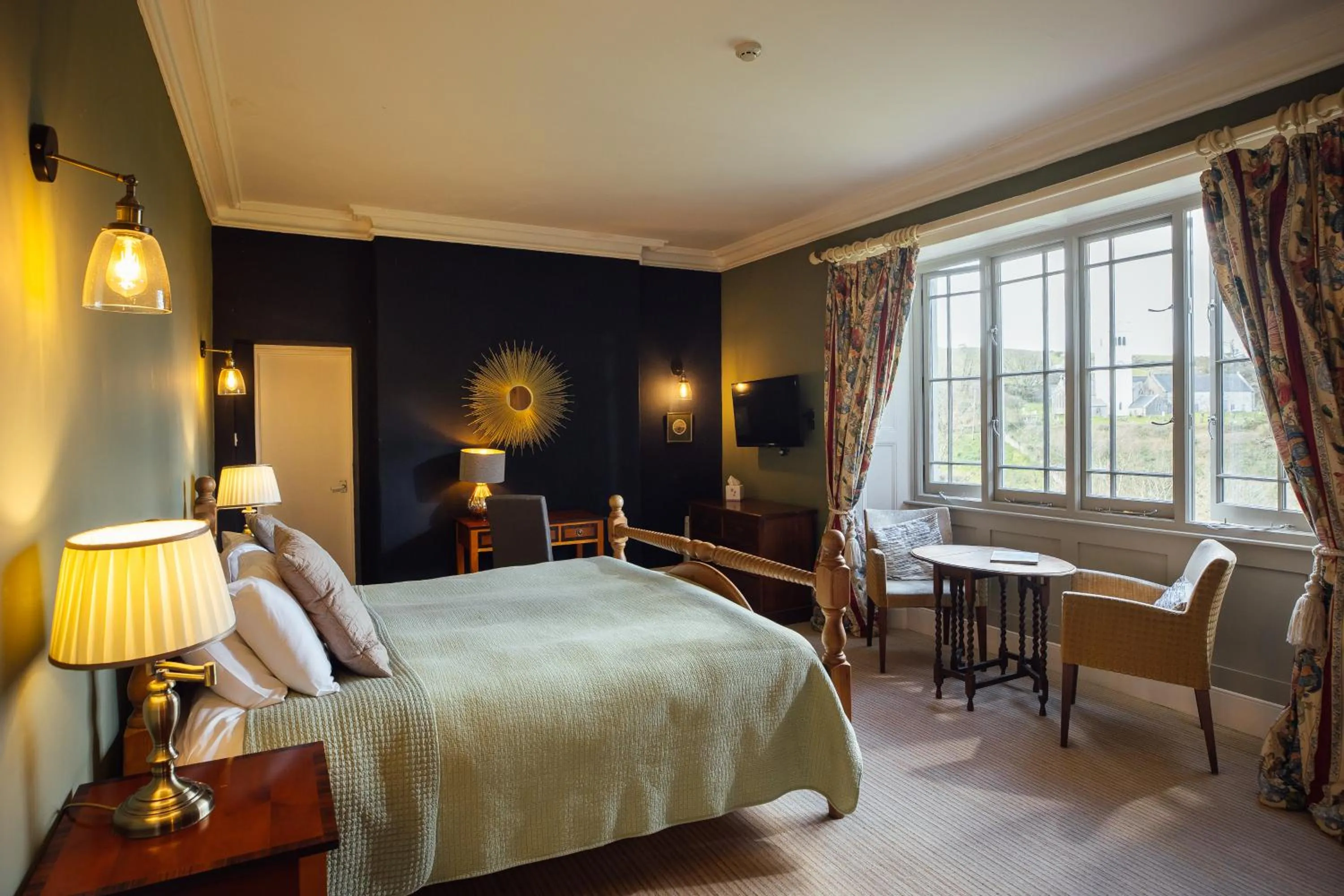 Bed in Castlemead Country House By The Sea