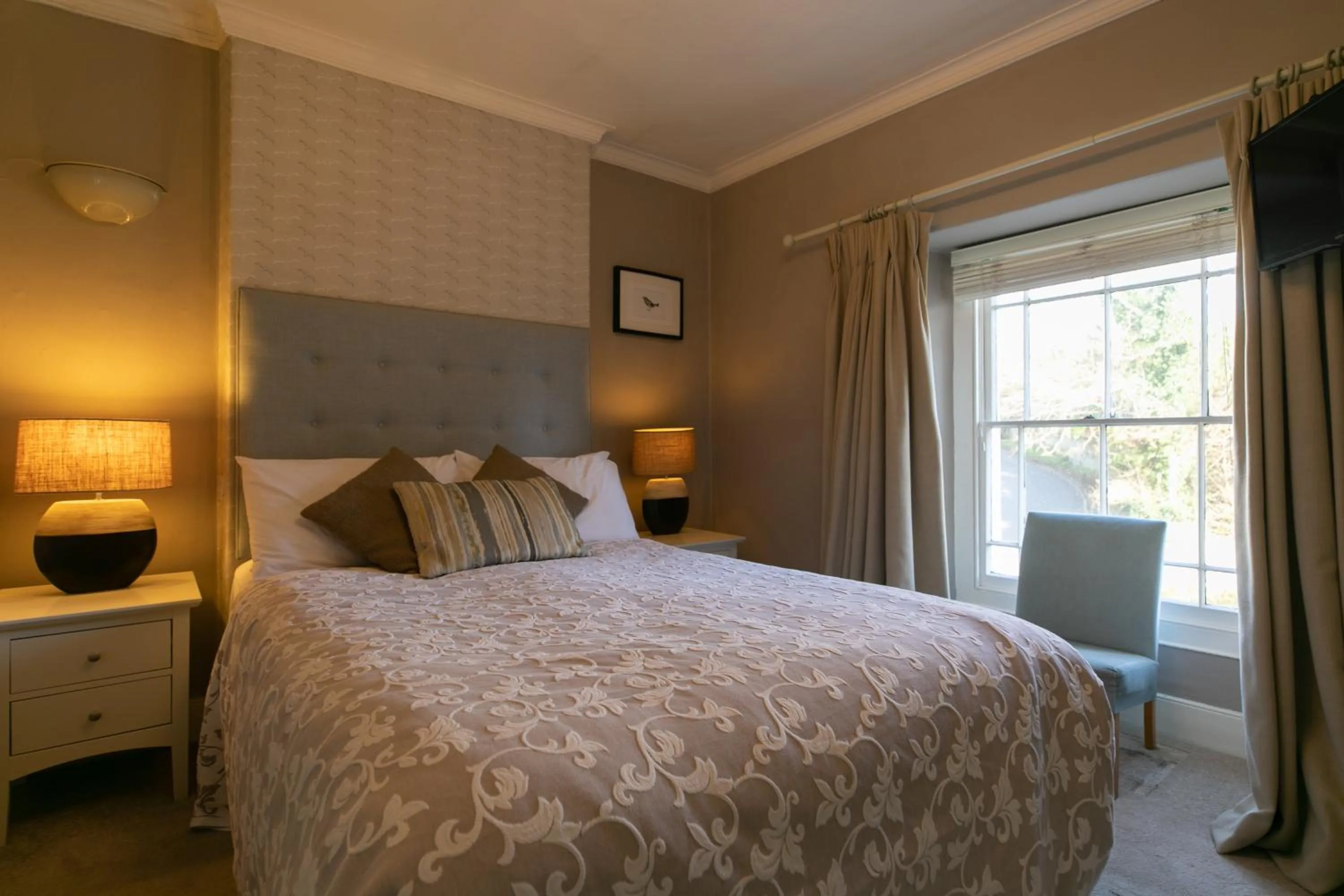 Bed in Castlemead Country House By The Sea