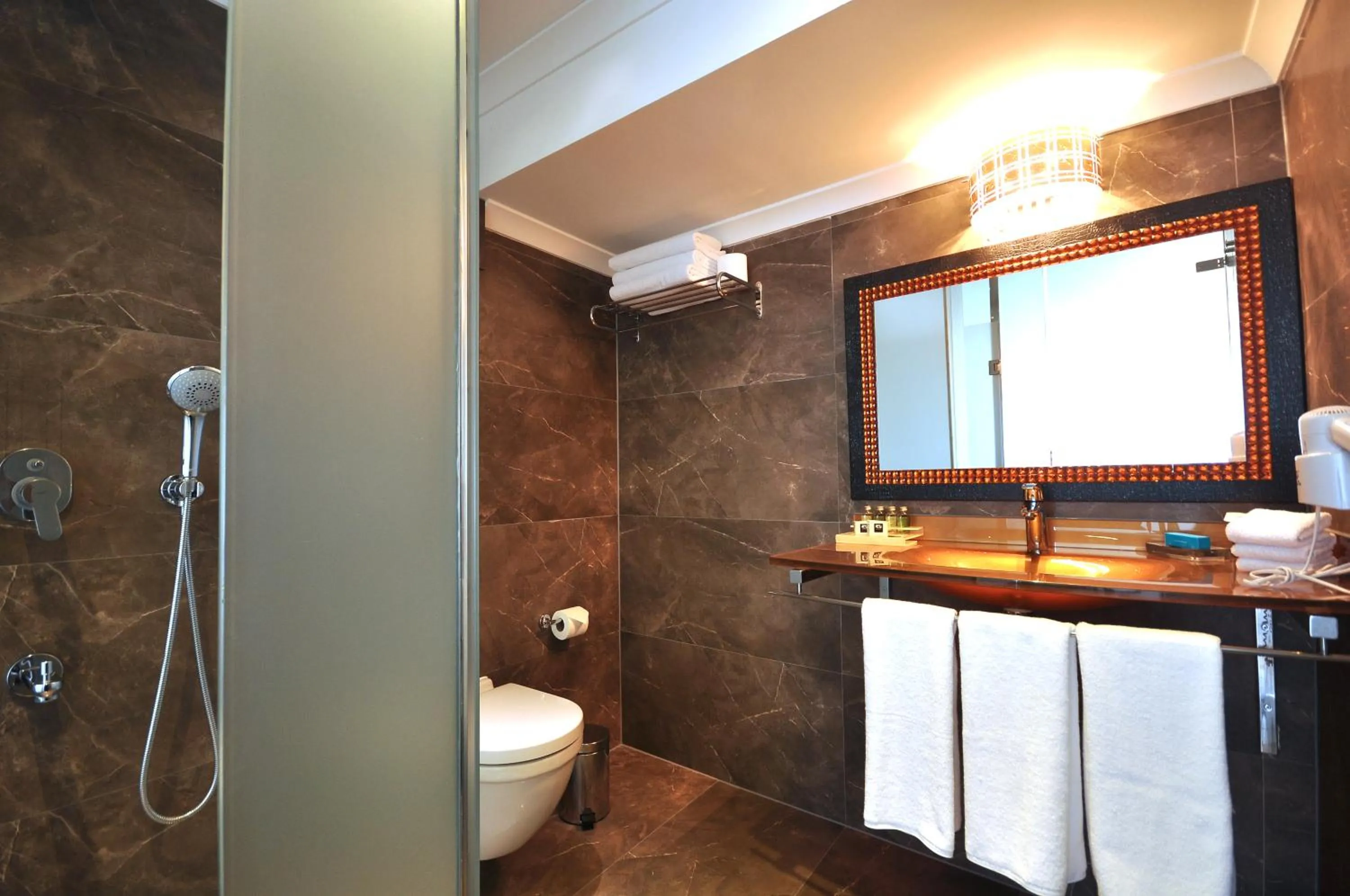 Bathroom in Nea Suites Old City