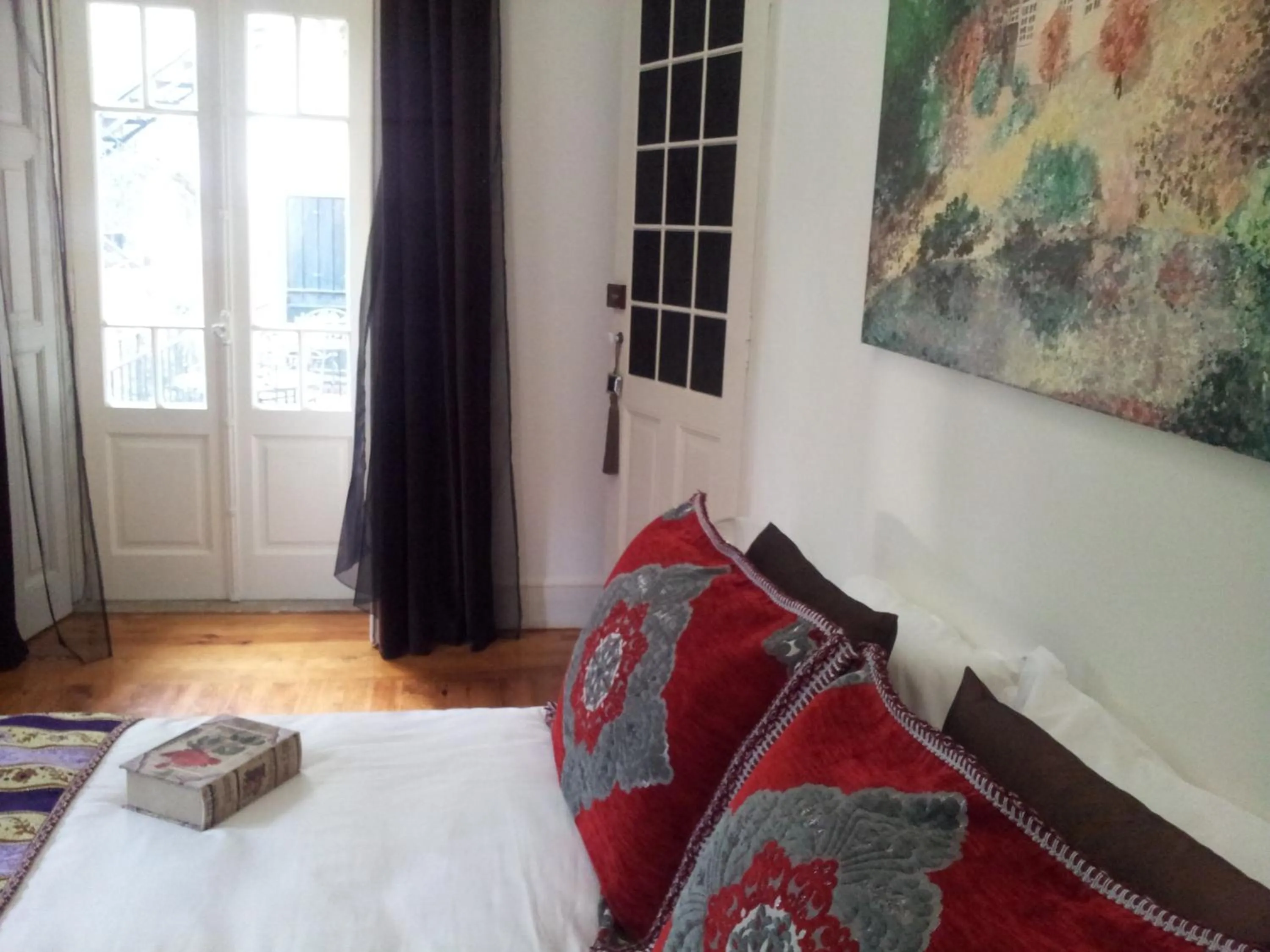 Bedroom, Bed in Whatever Art B&B