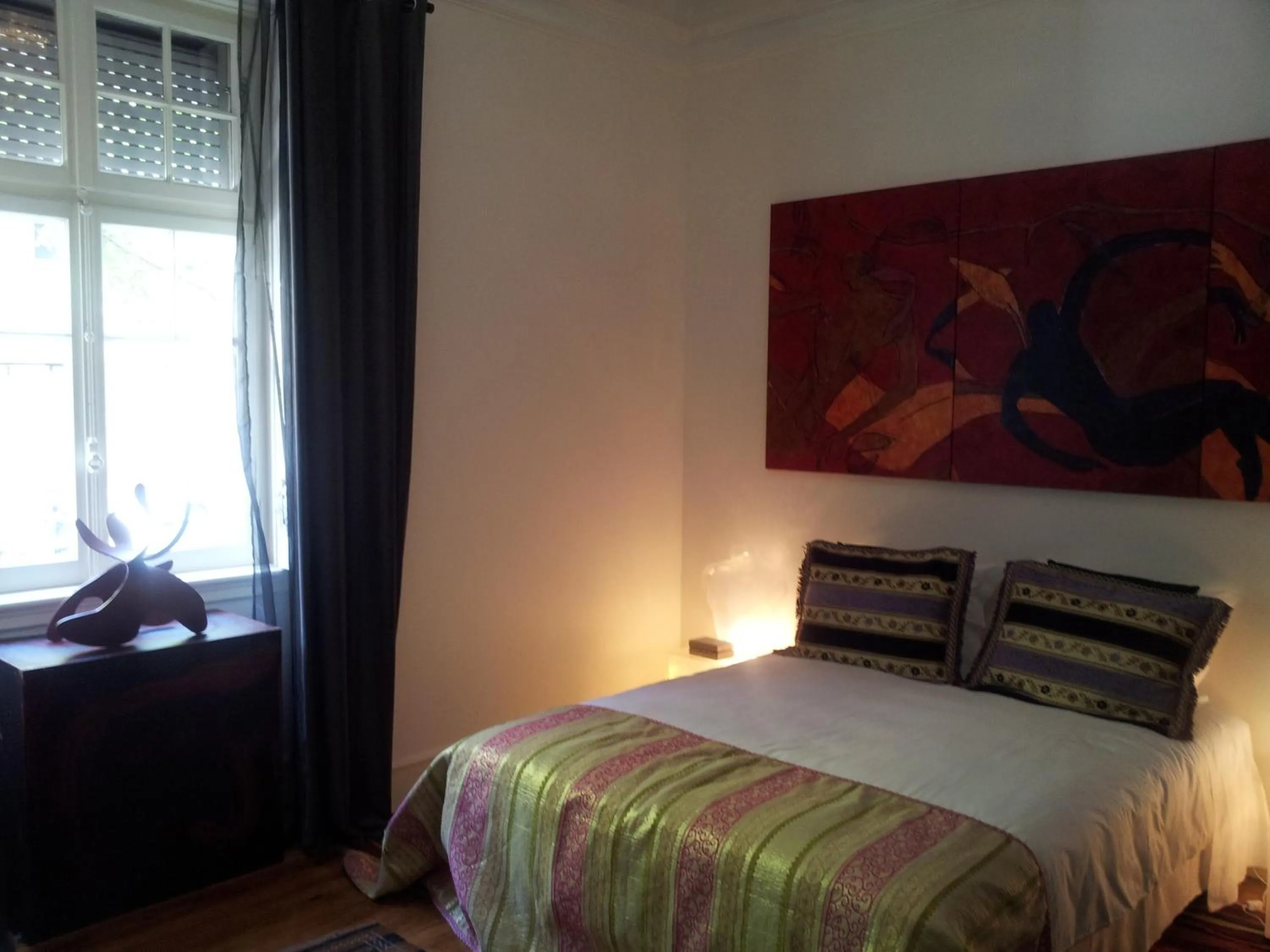 Bedroom, Bed in Whatever Art B&B