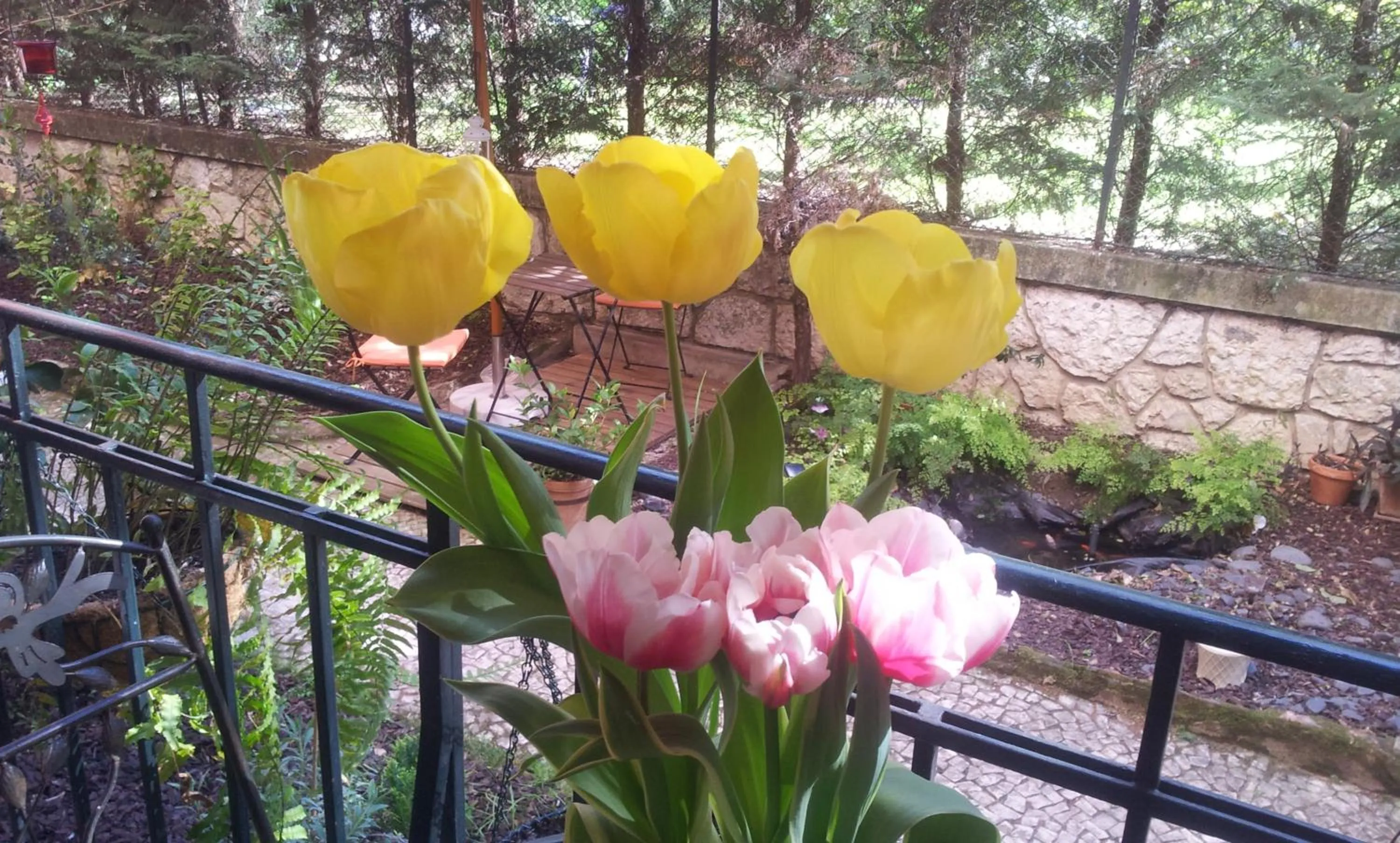 Balcony/Terrace in Whatever Art B&B
