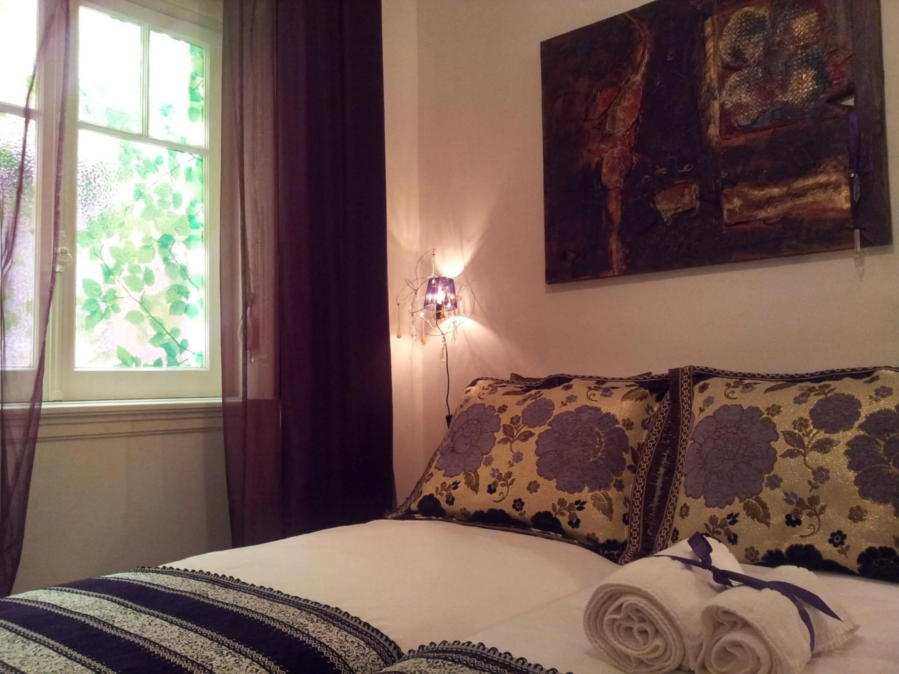 Bedroom, Bed in Whatever Art B&B