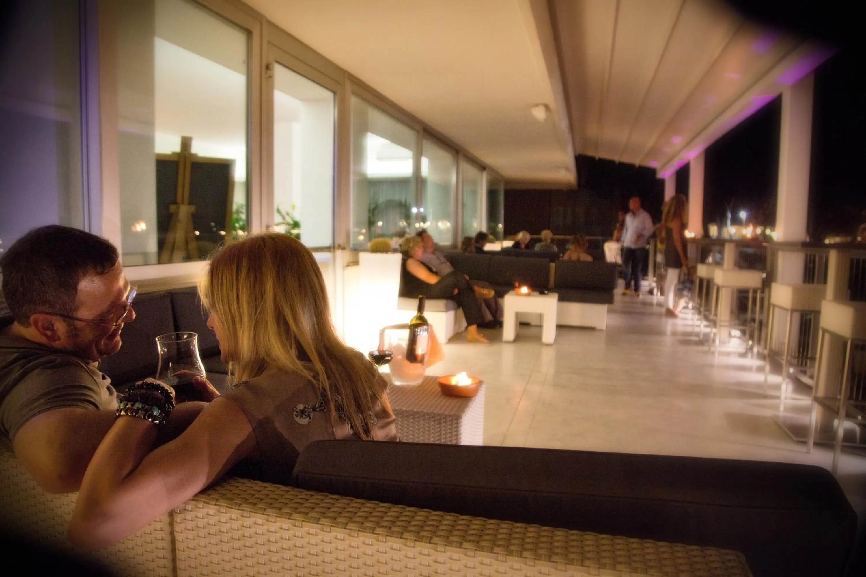 Balcony/Terrace in Hotel Garden Sea Wellness & Spa 4 stelle superior