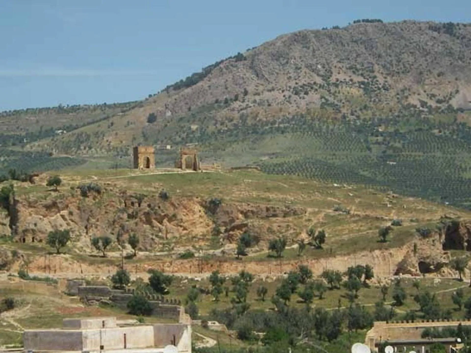 Landmark view in Dar Eva