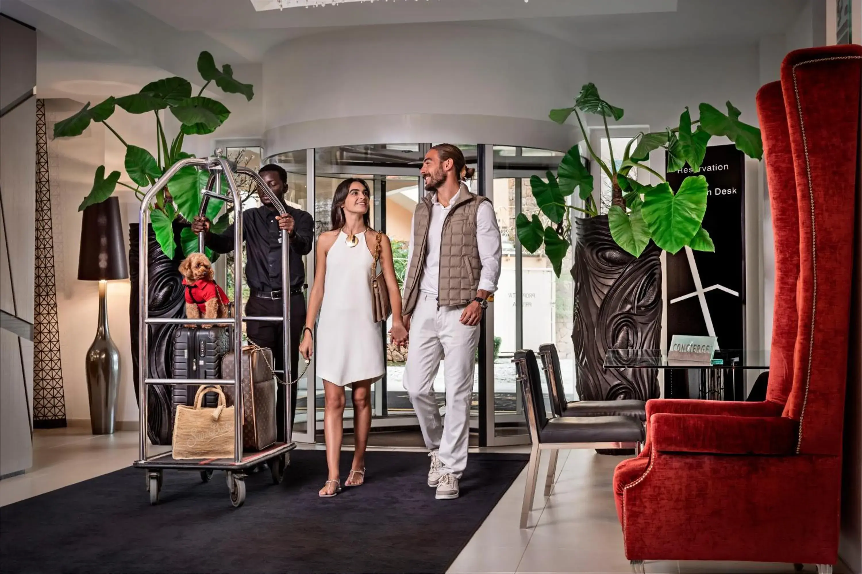 Lobby or reception in Grand Hotel Resort&SPA Ma&Ma - Adults Only Lobby or reception in Grand Hotel Resort&SPA Ma&Ma - Adults Only