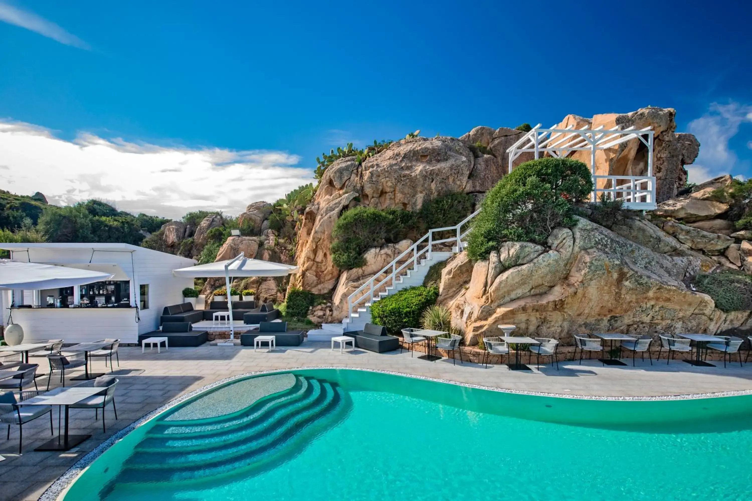 Pool view in Grand Hotel Resort&SPA Ma&Ma - Adults Only Pool view in Grand Hotel Resort&SPA Ma&Ma - Adults Only