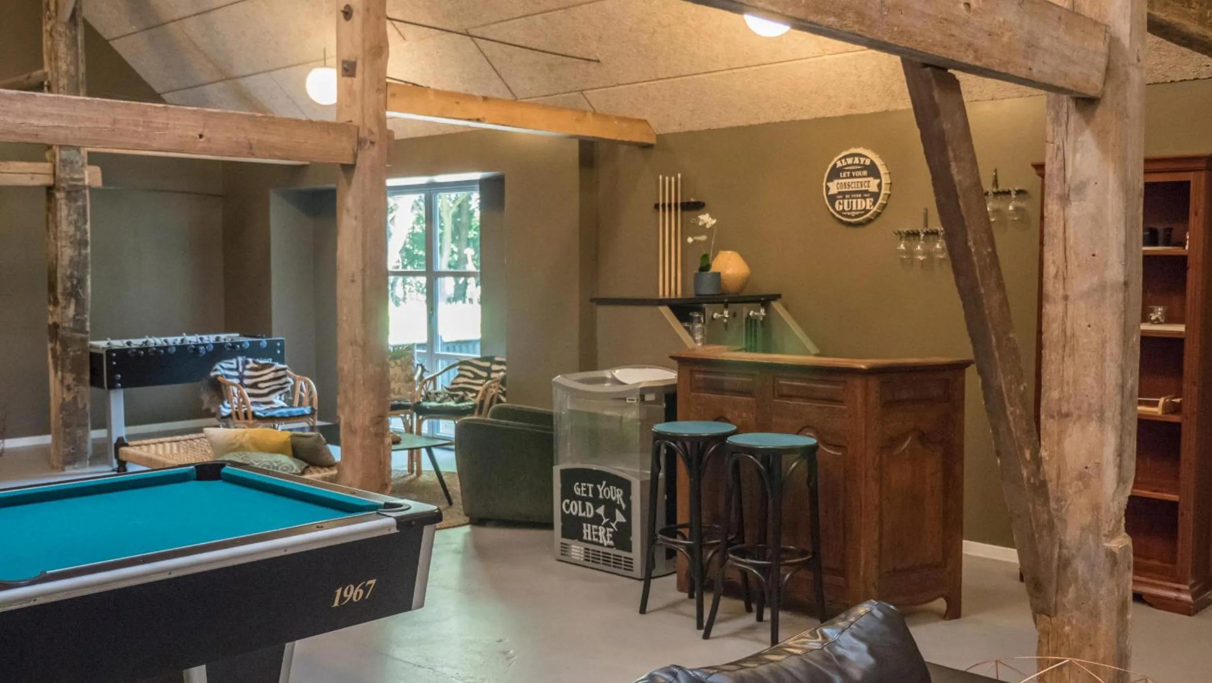 Living room in Adventure Park Apartments