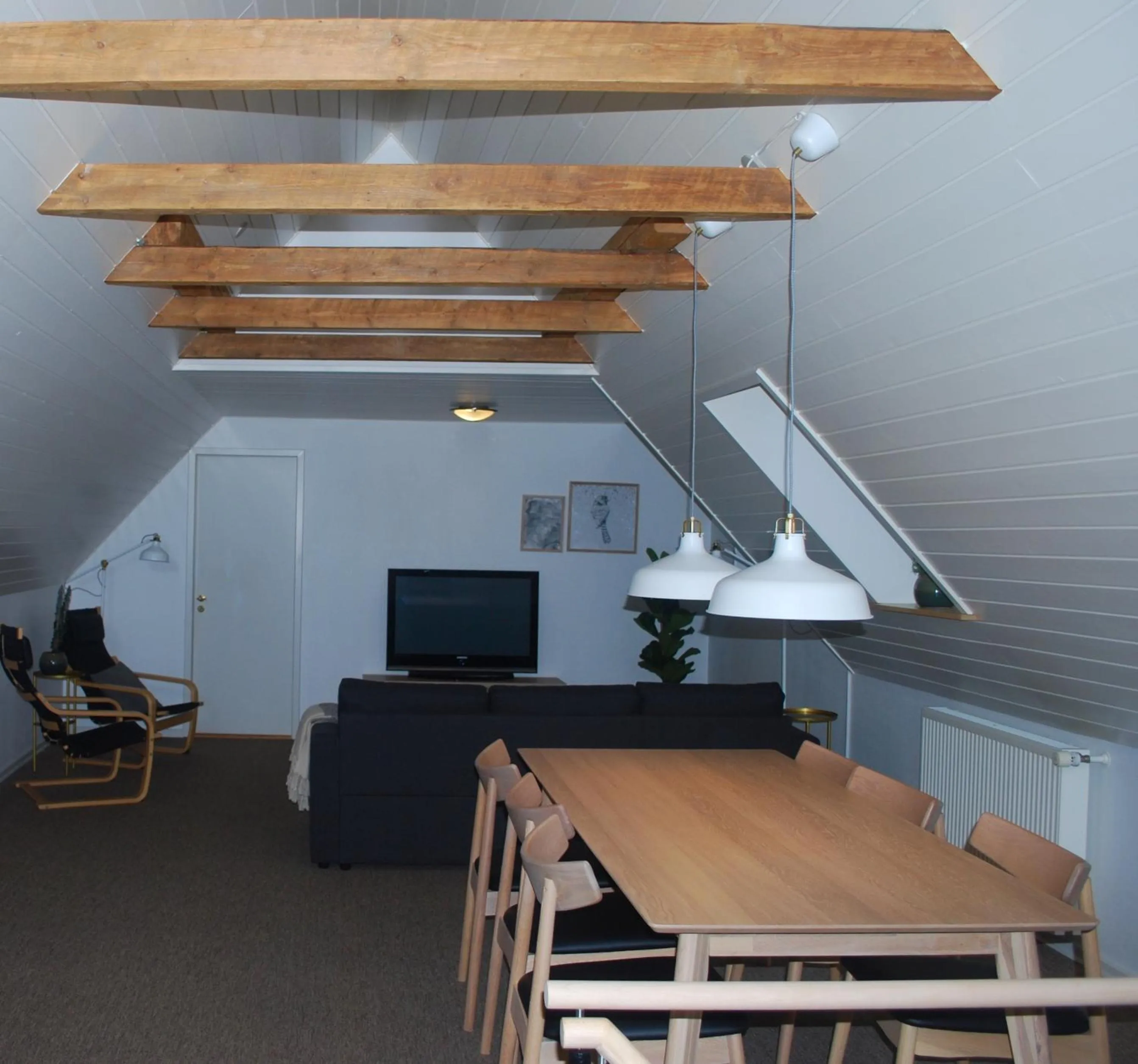 Living room in Adventure Park Apartments