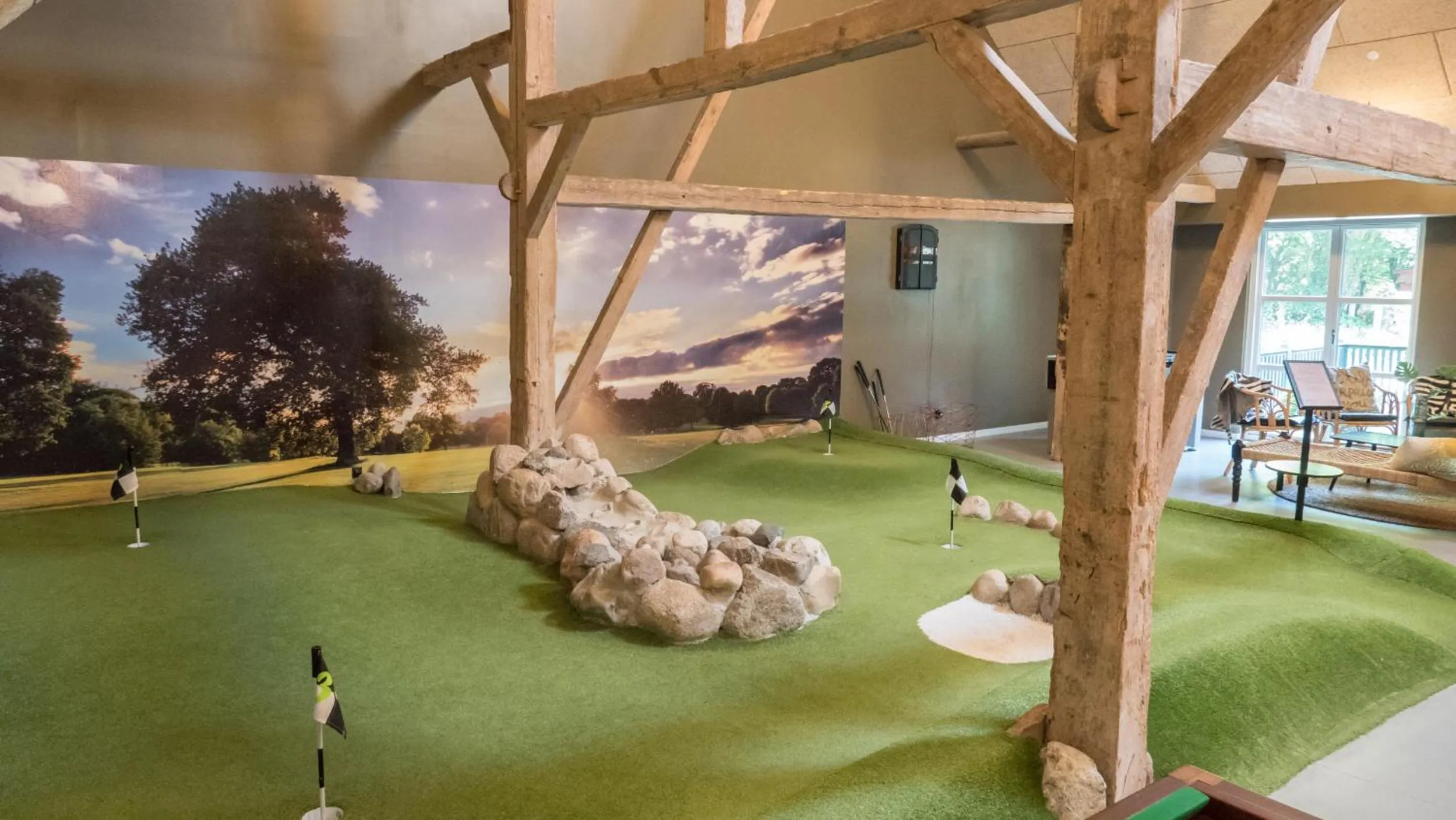 Minigolf in Adventure Park Apartments