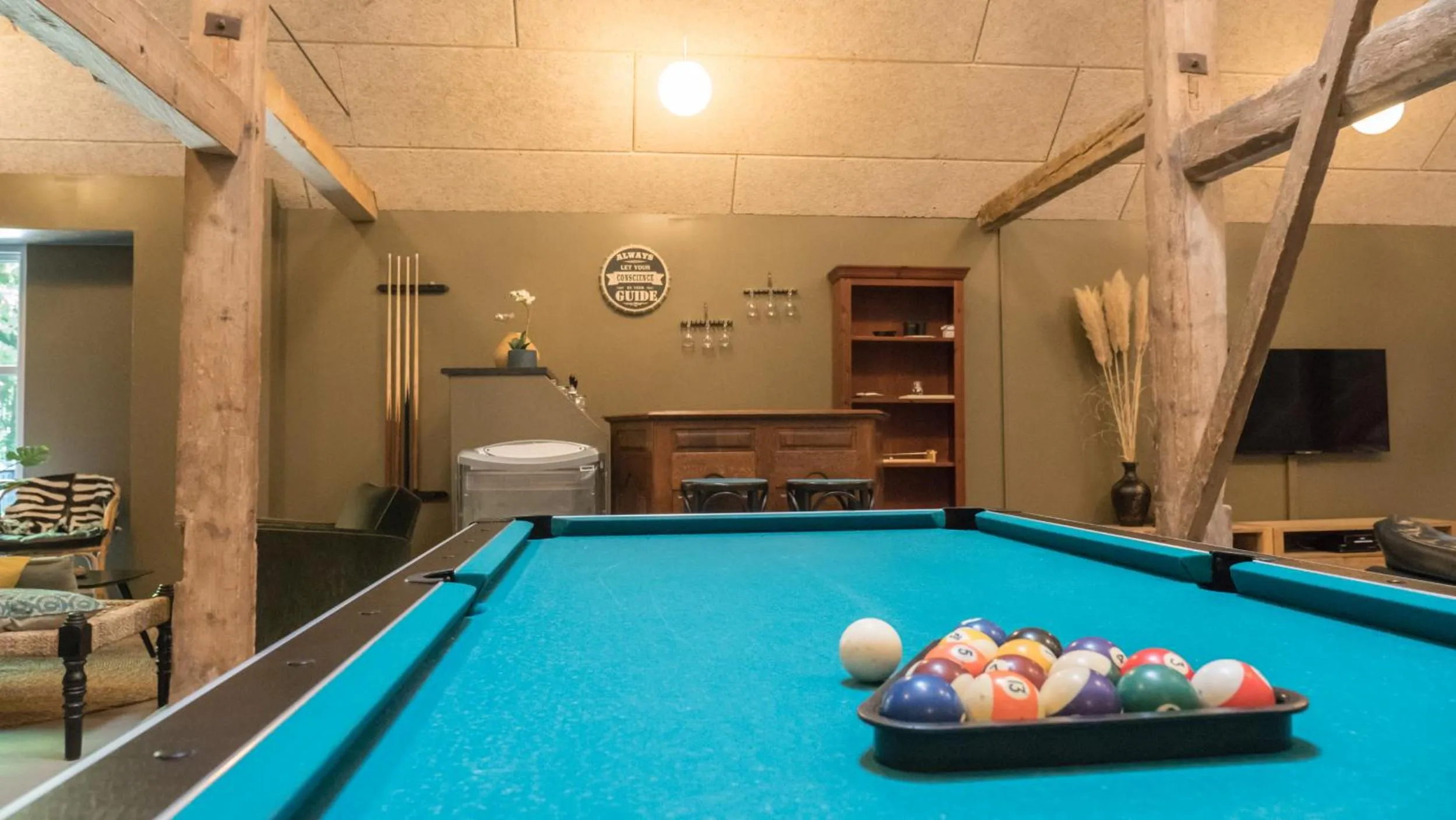 Living room in Adventure Park Apartments