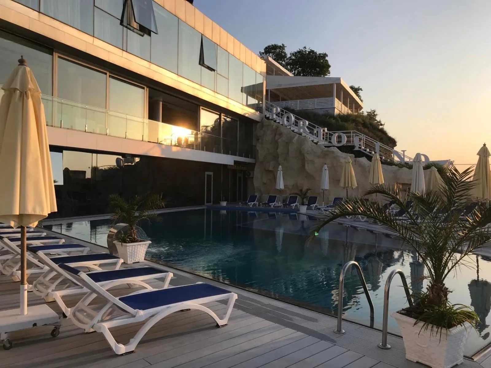 Swimming pool in Boutique Hotel Portofino