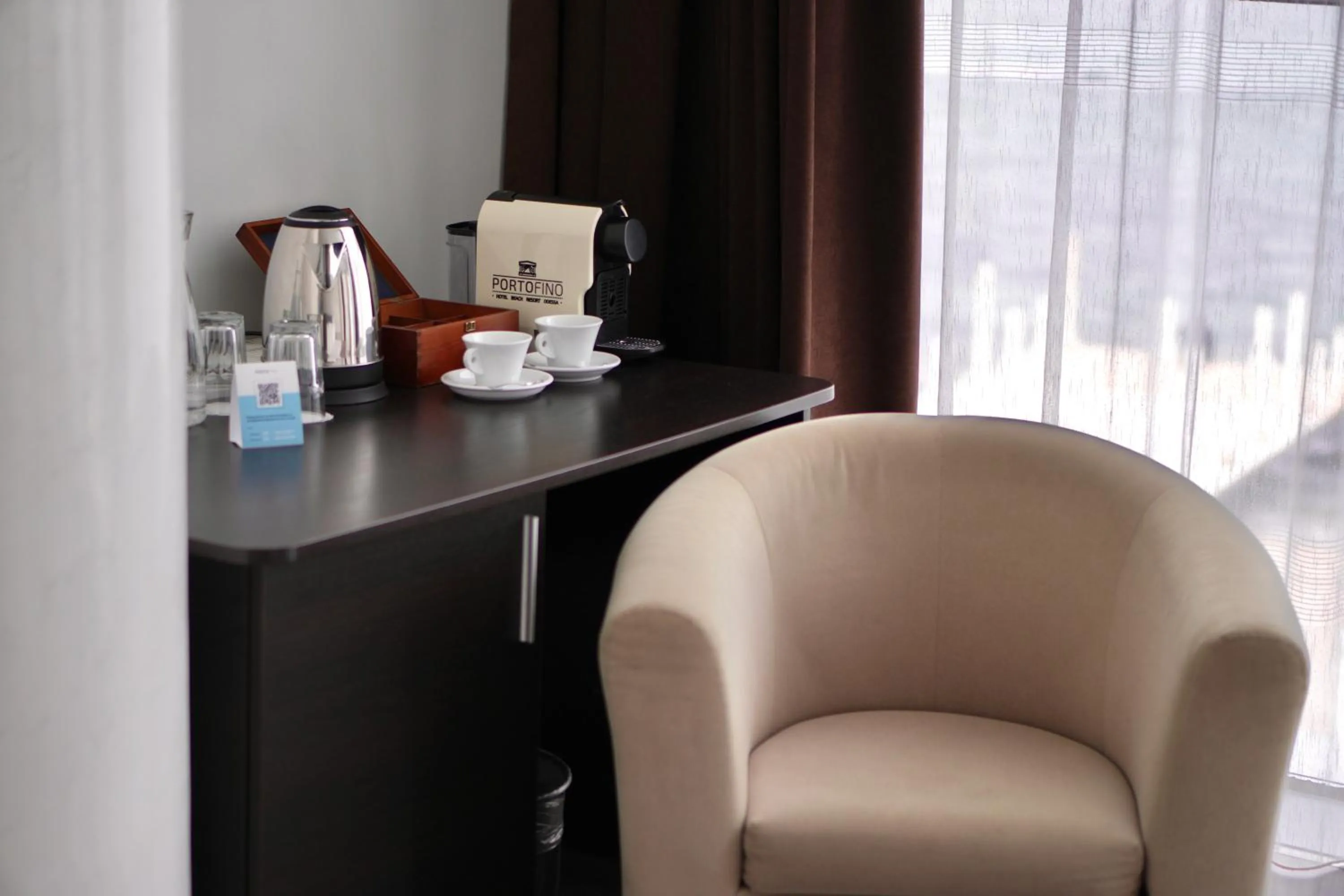 Coffee/tea facilities in Boutique Hotel Portofino