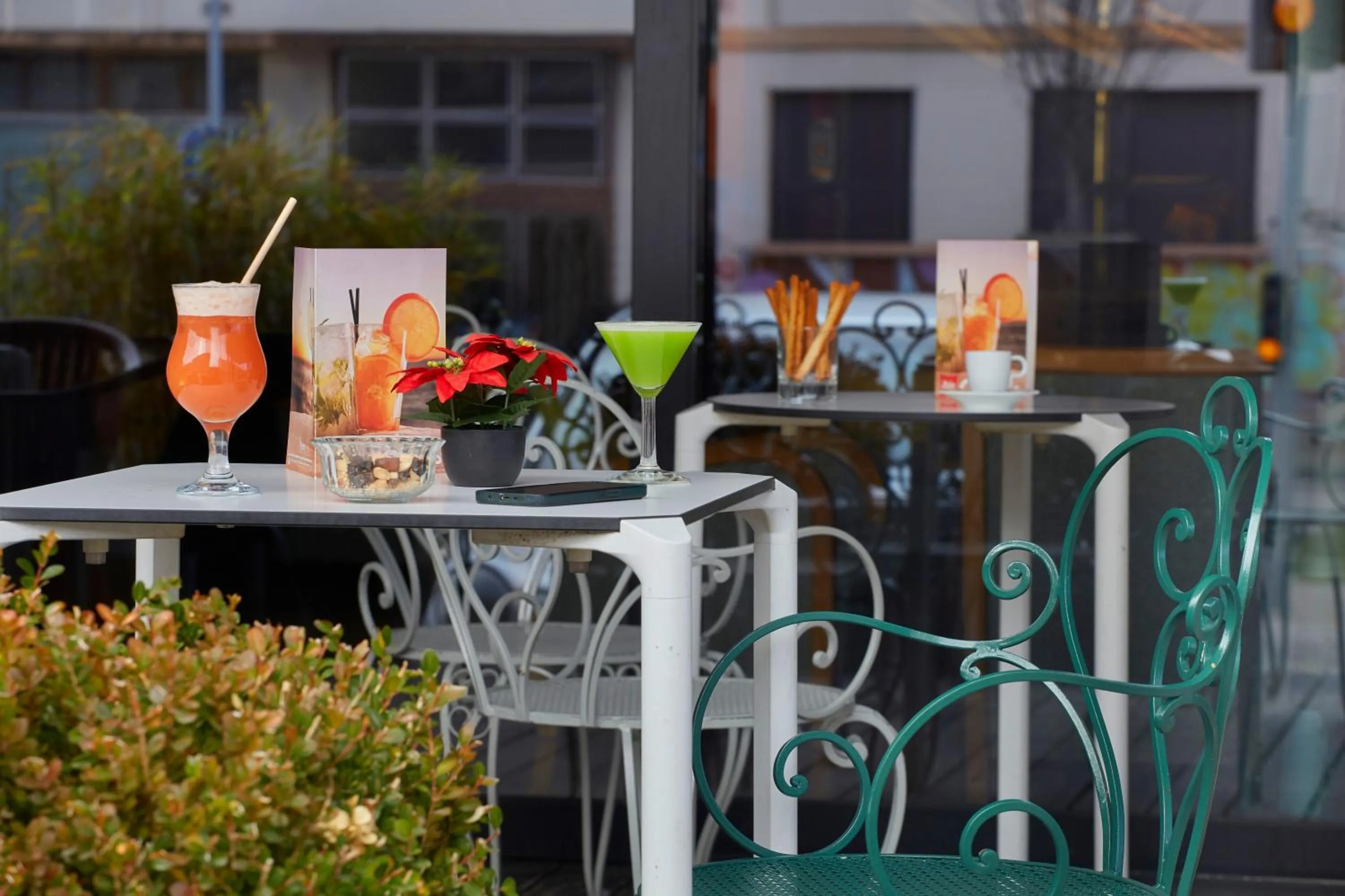 Patio in ibis Annemasse-Genève