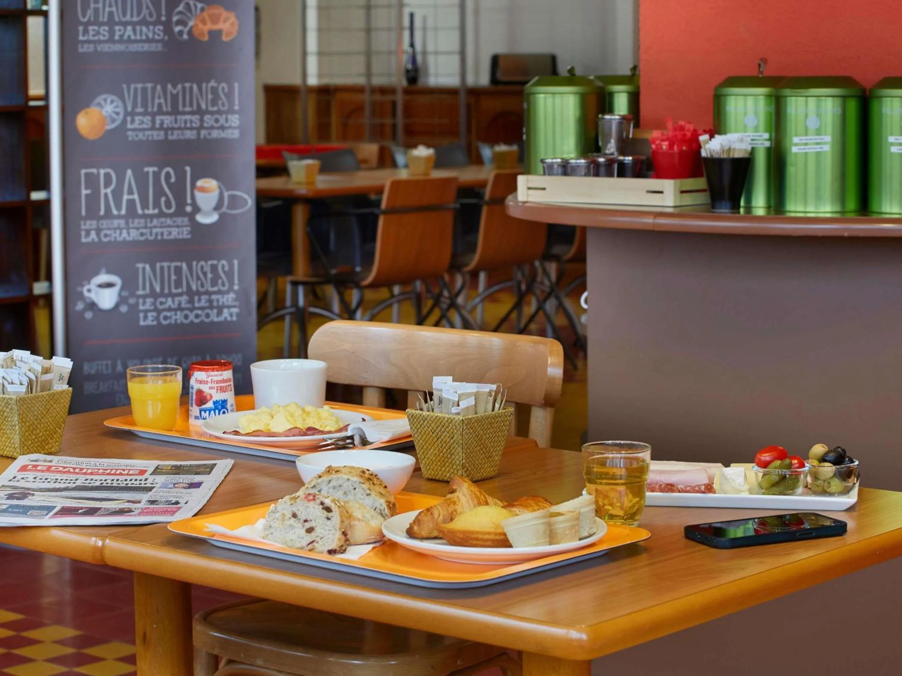 Breakfast in ibis Annemasse-Genève