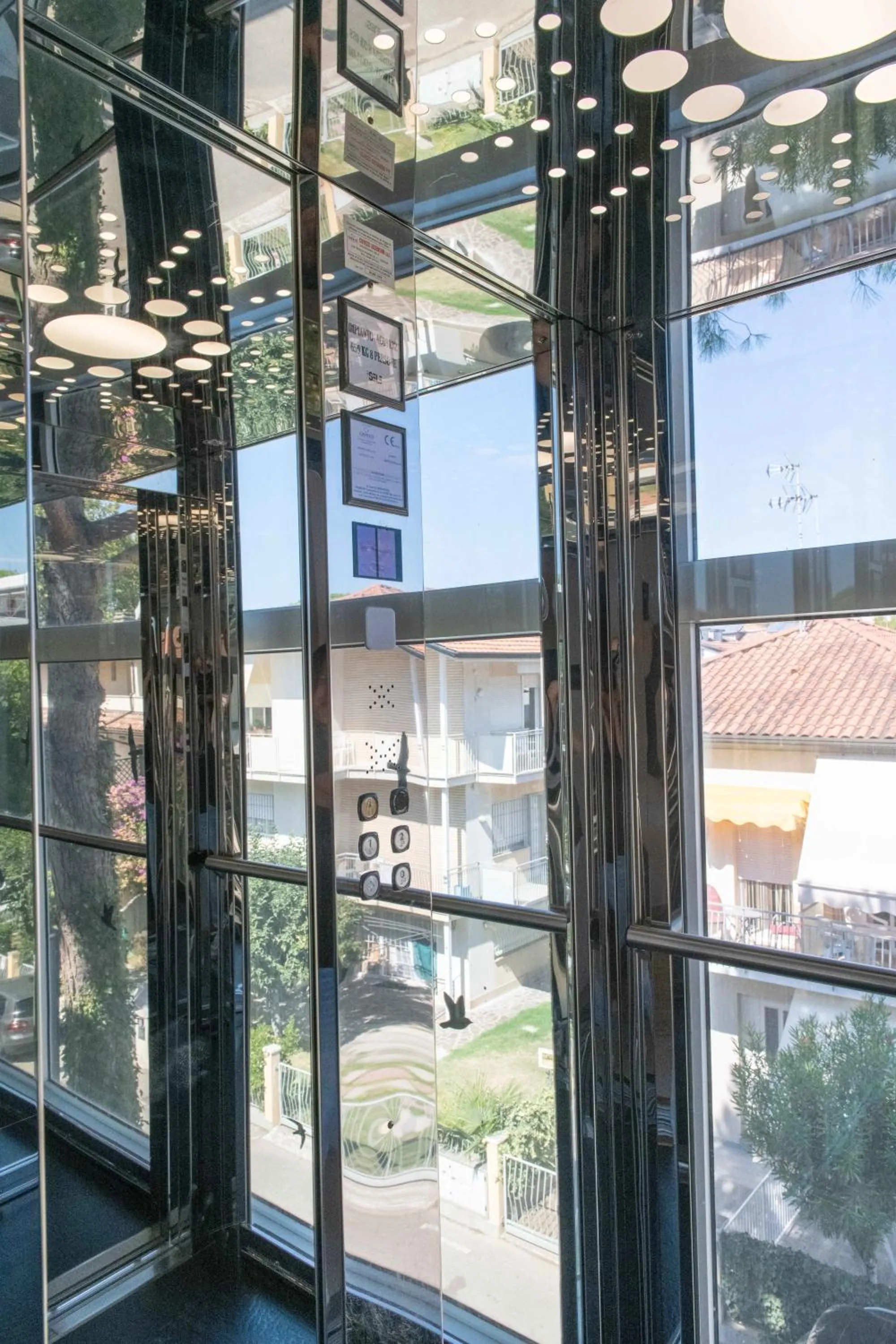 elevator in Hotel Smart Cervia B&B