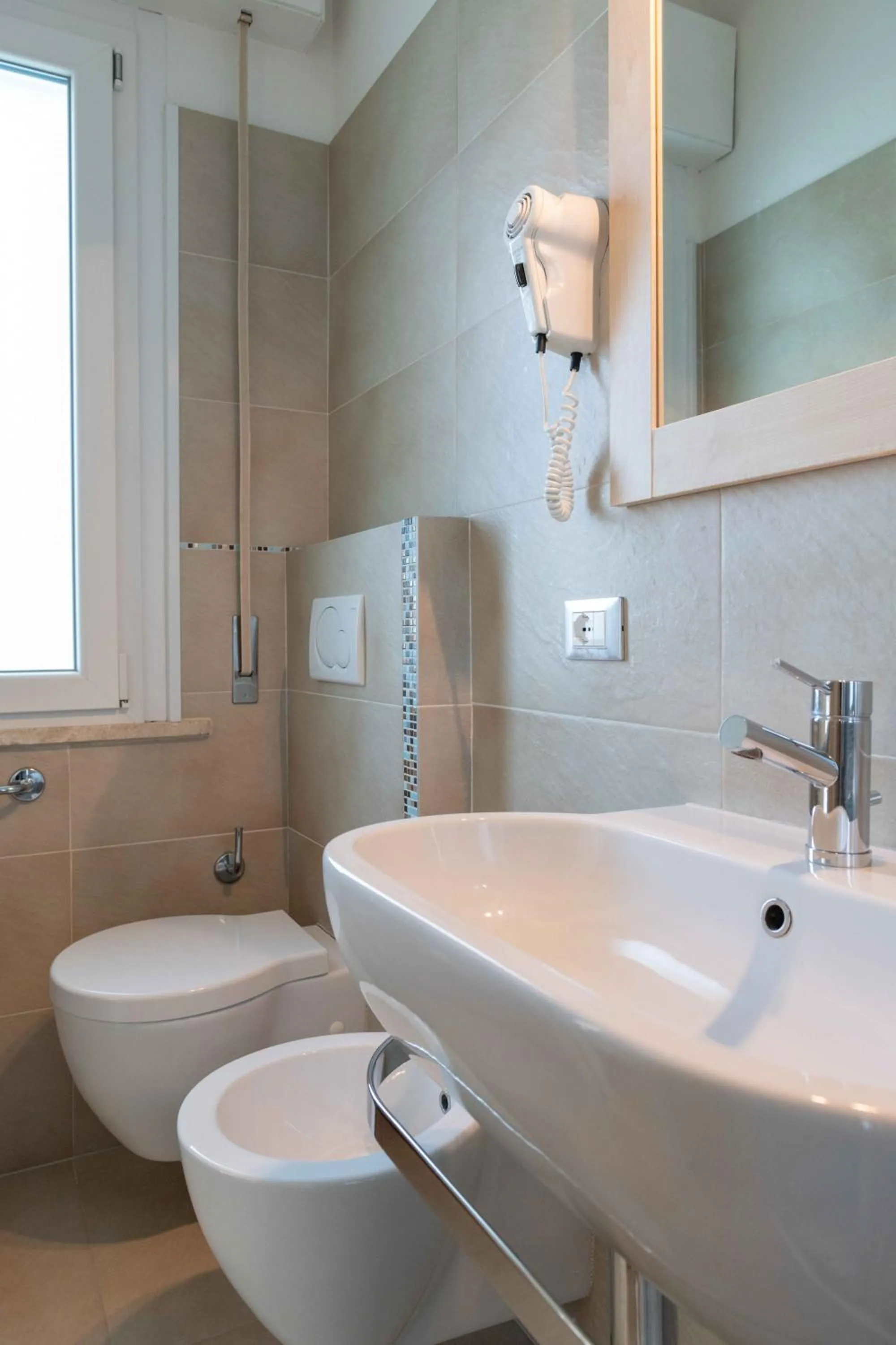 Shower in Hotel Smart Cervia B&B